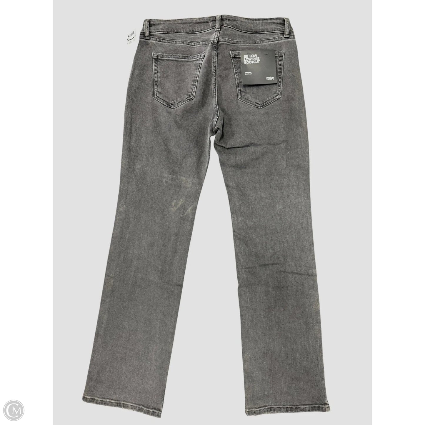 Jeans Boot Cut By Silver In Black Denim, Size: 6