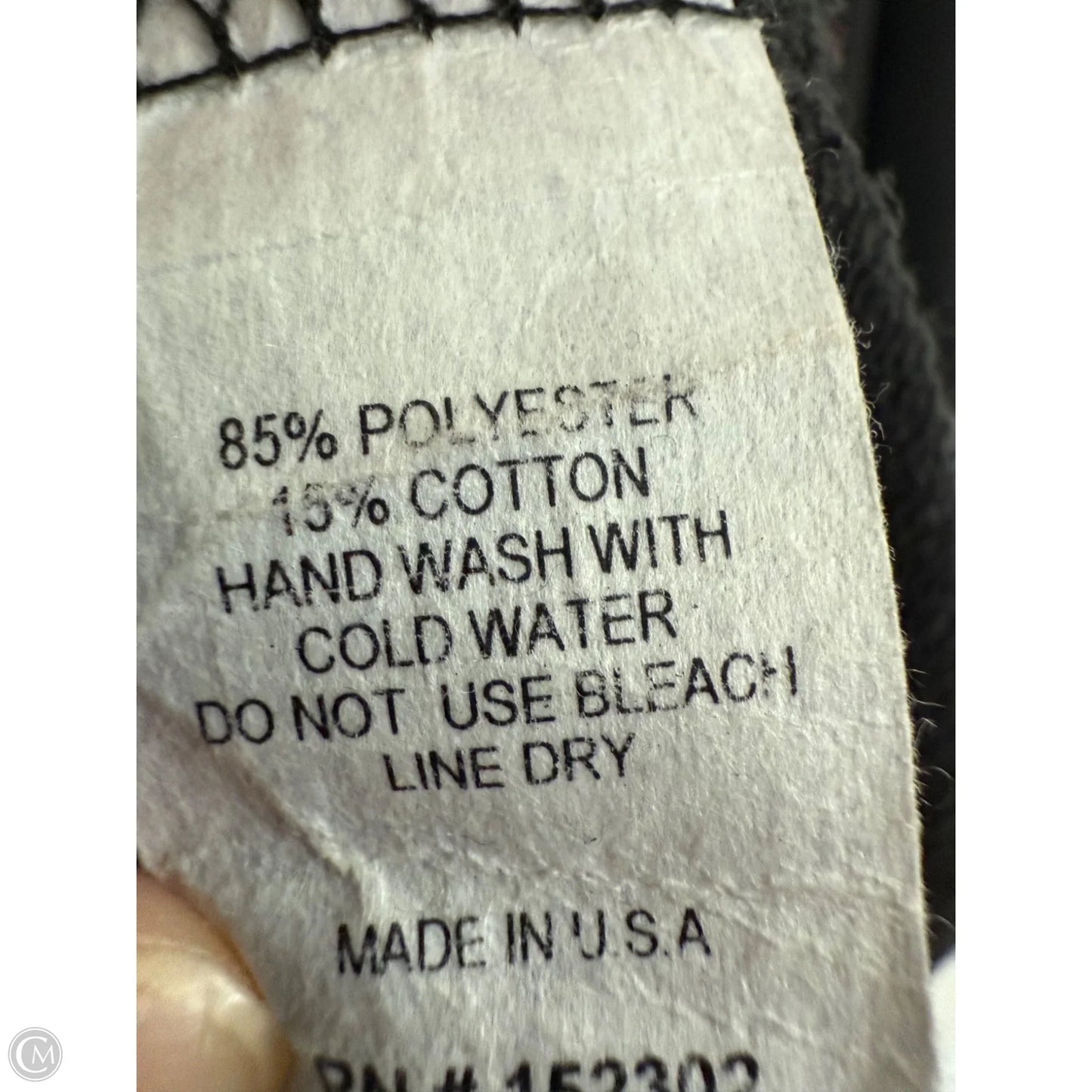 Top Long Sleeve By Clothes Mentor In Black, Size: M