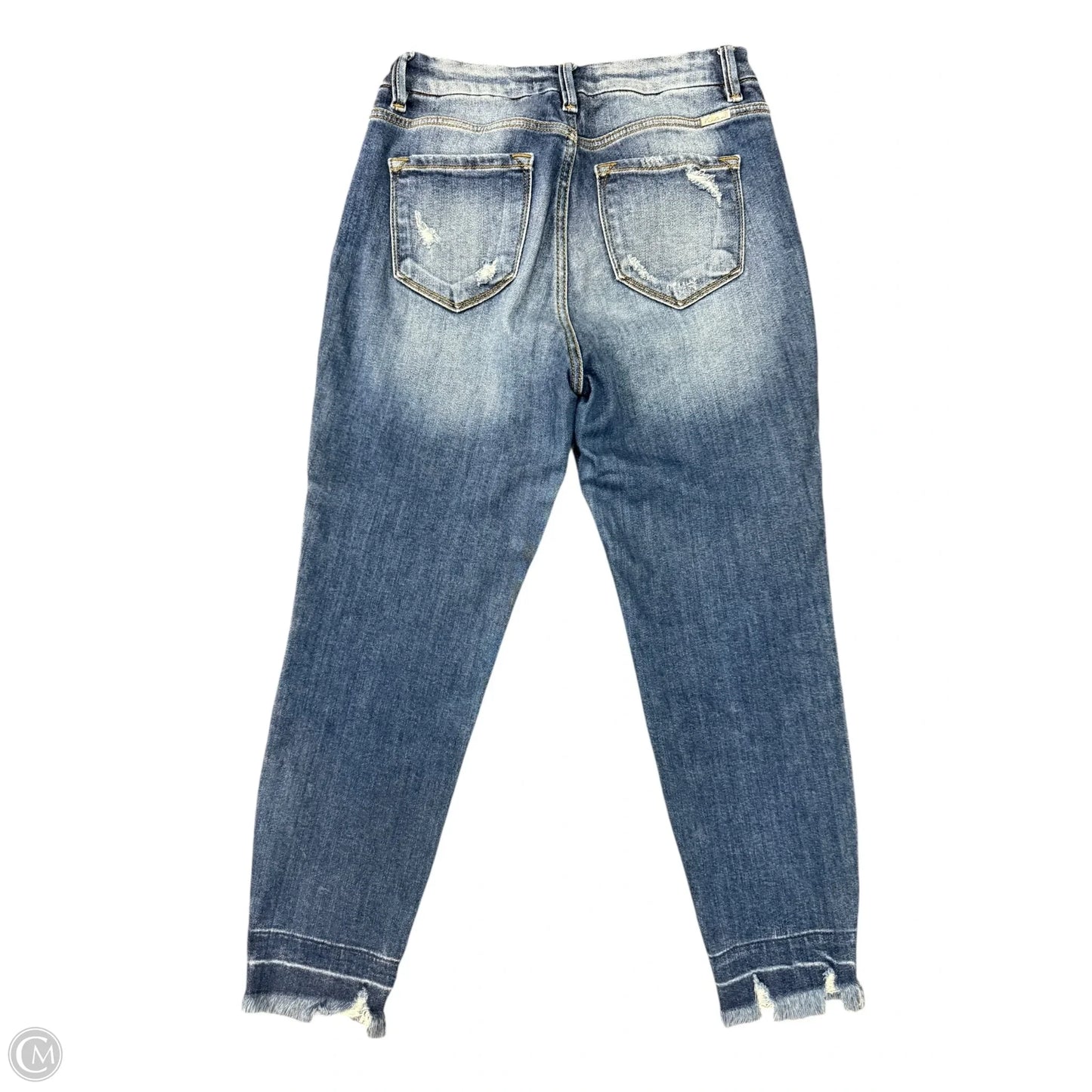 Jeans Skinny By Kancan In Blue Denim, Size: 10
