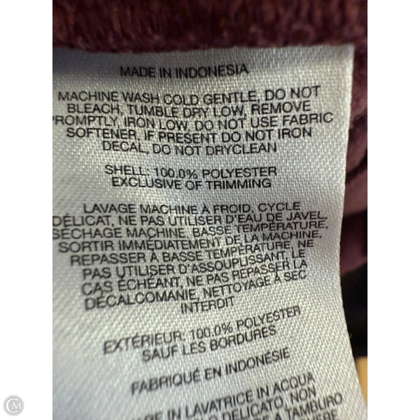 Sweatshirt Crewneck By Columbia In Purple, Size: L