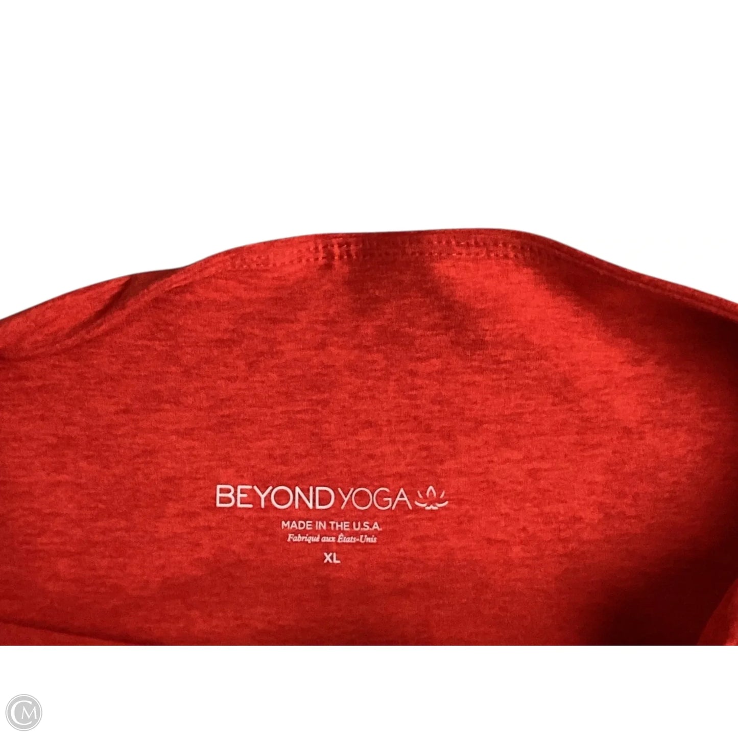 Athletic Leggings By Beyond Yoga In Red, Size: Xl
