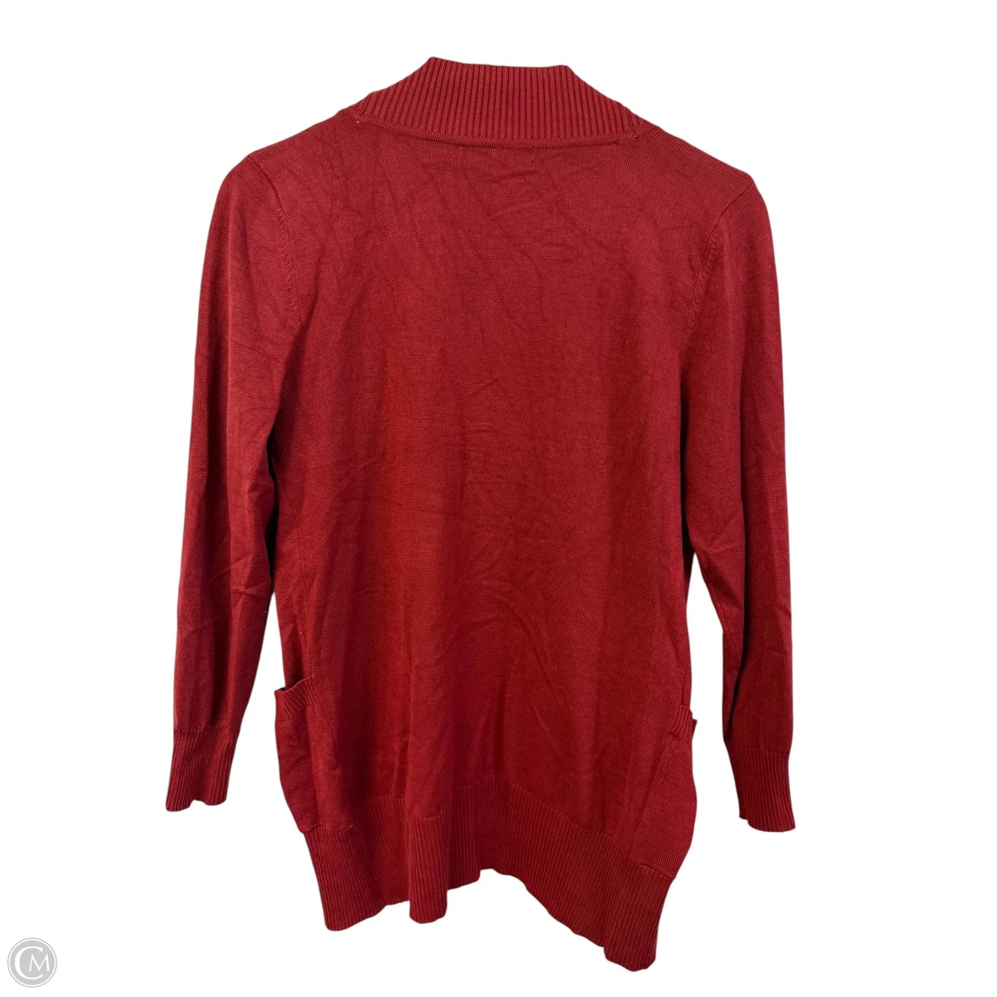 Cardigan By Active Usa In Red, Size: L