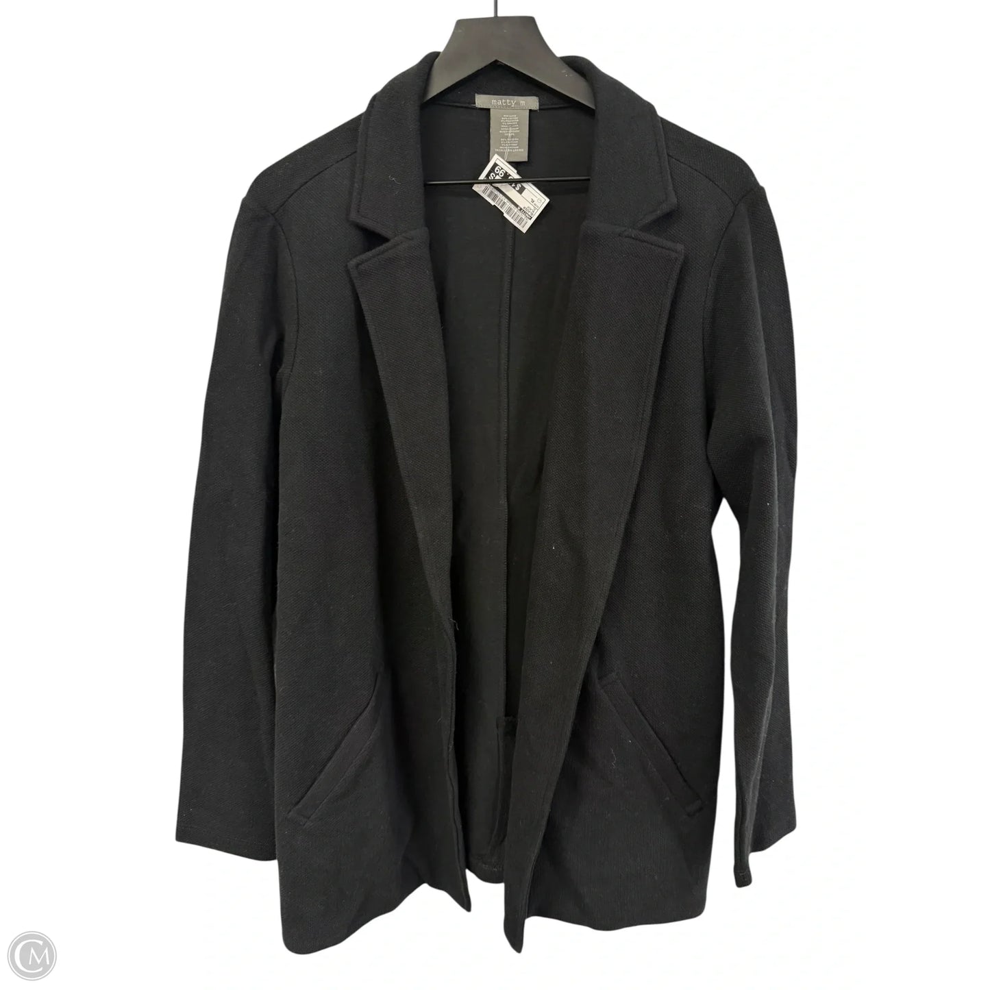 Blazer By Matty M In Black, Size: Xl