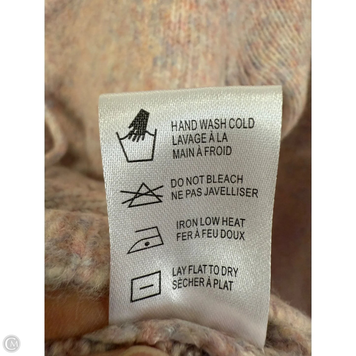 Sweater By Cmb In Pink, Size: M