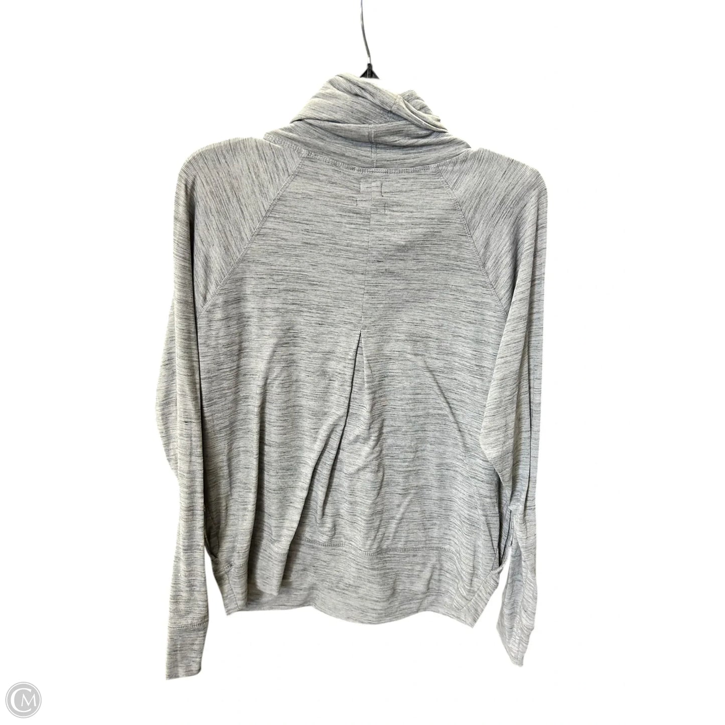 Athletic Top Long Sleeve Crewneck By Prana In Grey, Size: M