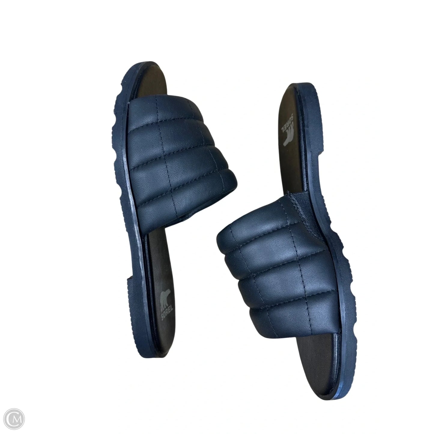 Sandals Flats By Sorel In Black, Size: 7