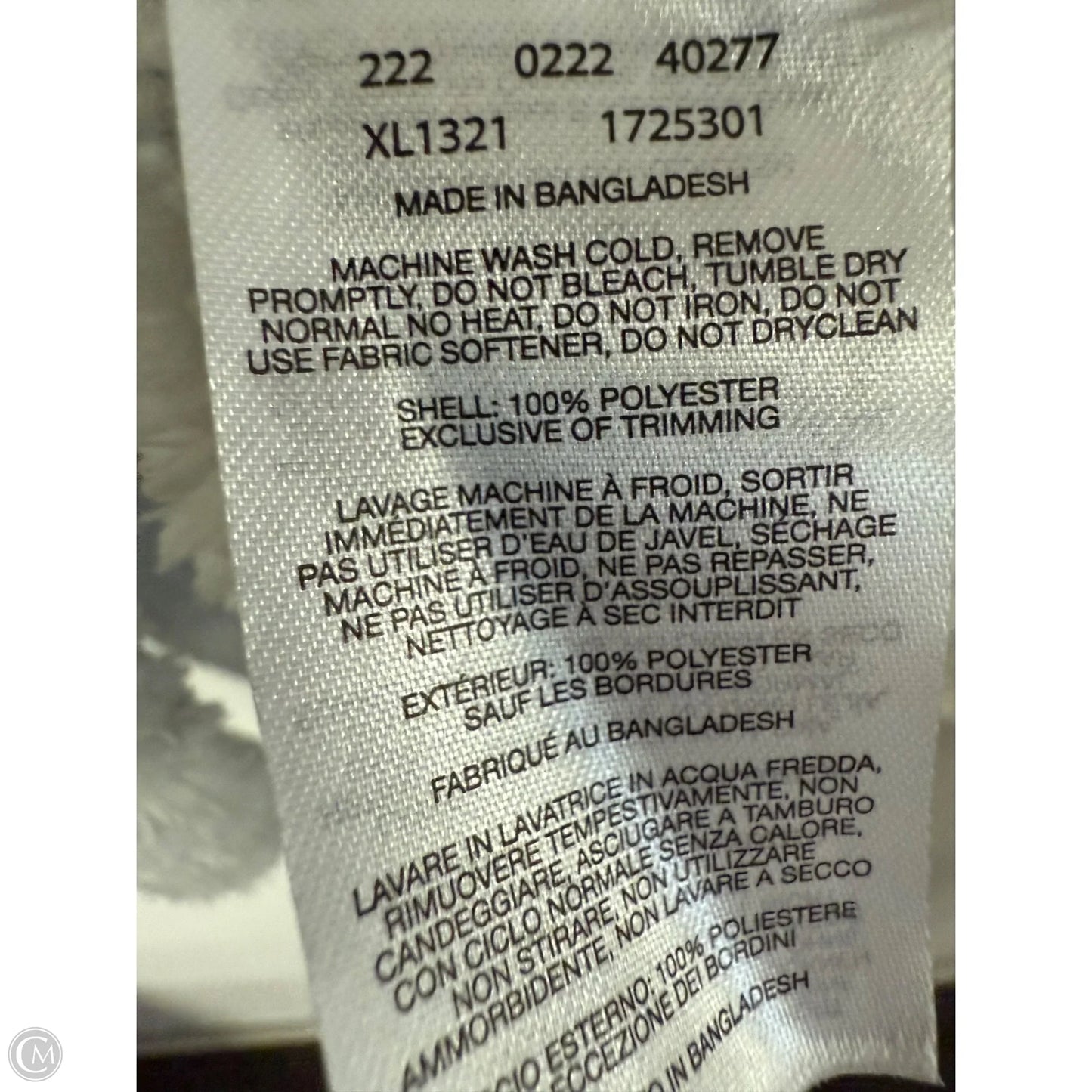 Jacket Fleece By Columbia In Grey, Size: L