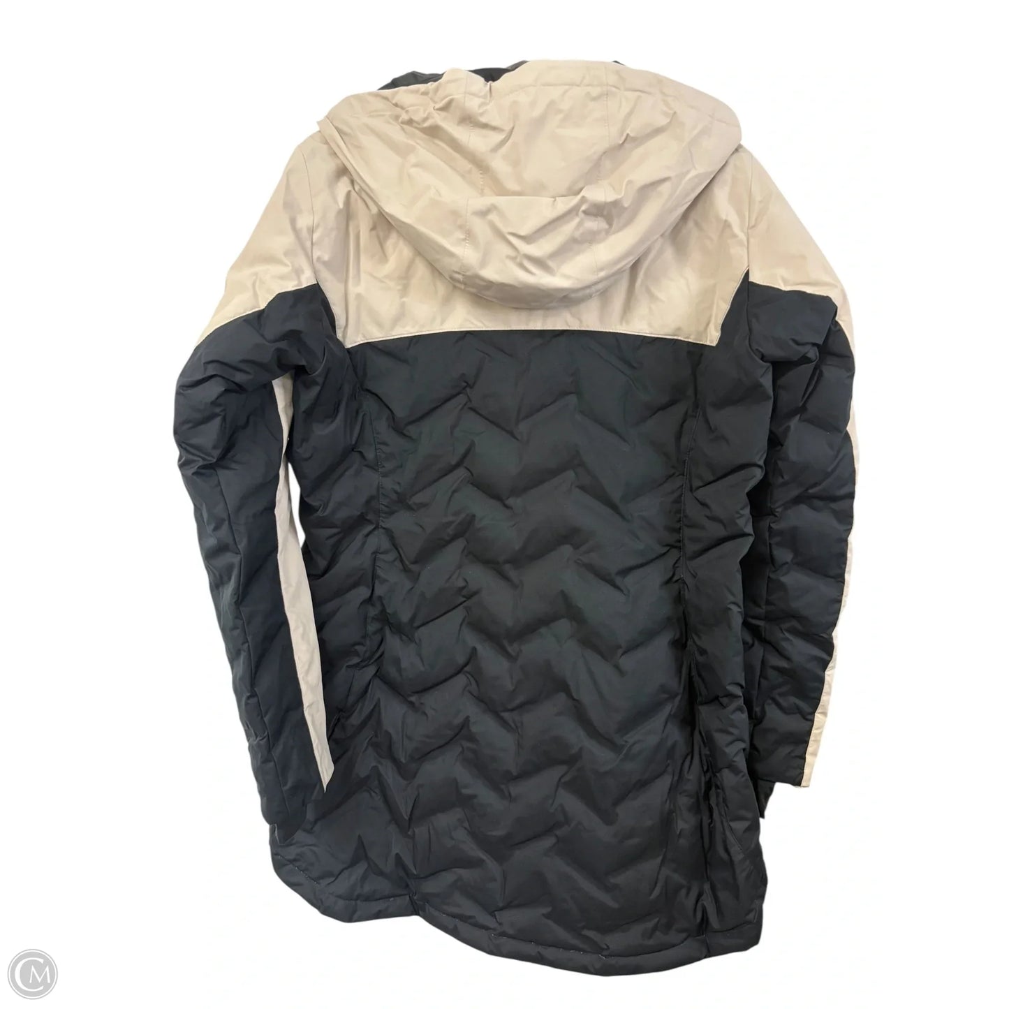 Coat Parka By Columbia In Black & Tan, Size: L