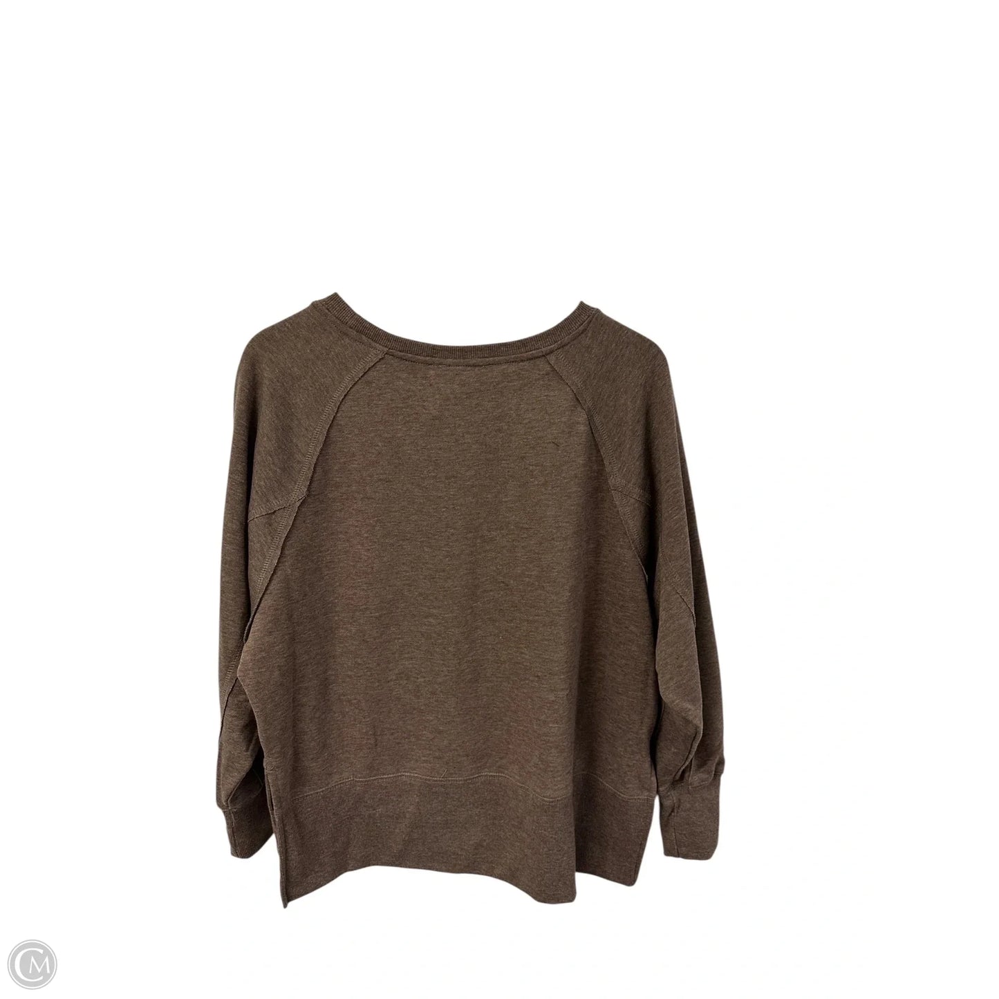 Sweatshirt Crewneck By Hippie Rose In Brown, Size: S
