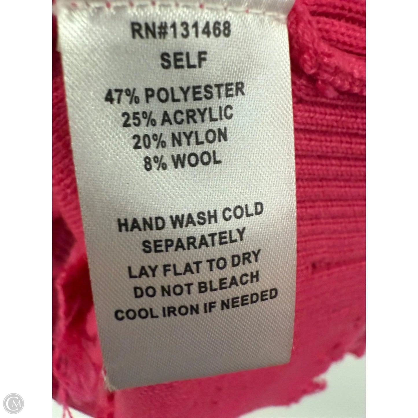 Sweater By Clothes Mentor In Pink, Size: M