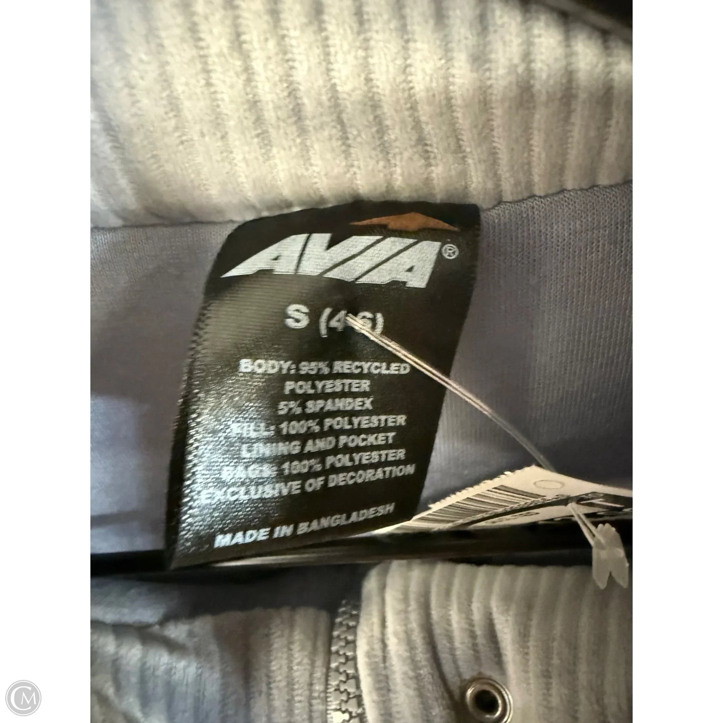 Vest Puffer & Quilted By Avia In Blue, Size: S