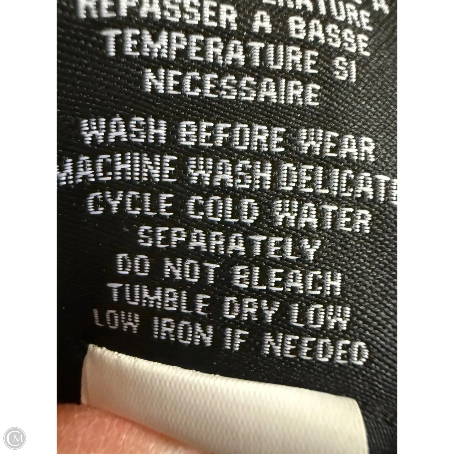 Jacket Denim By Tribal In Blue Denim, Size: S