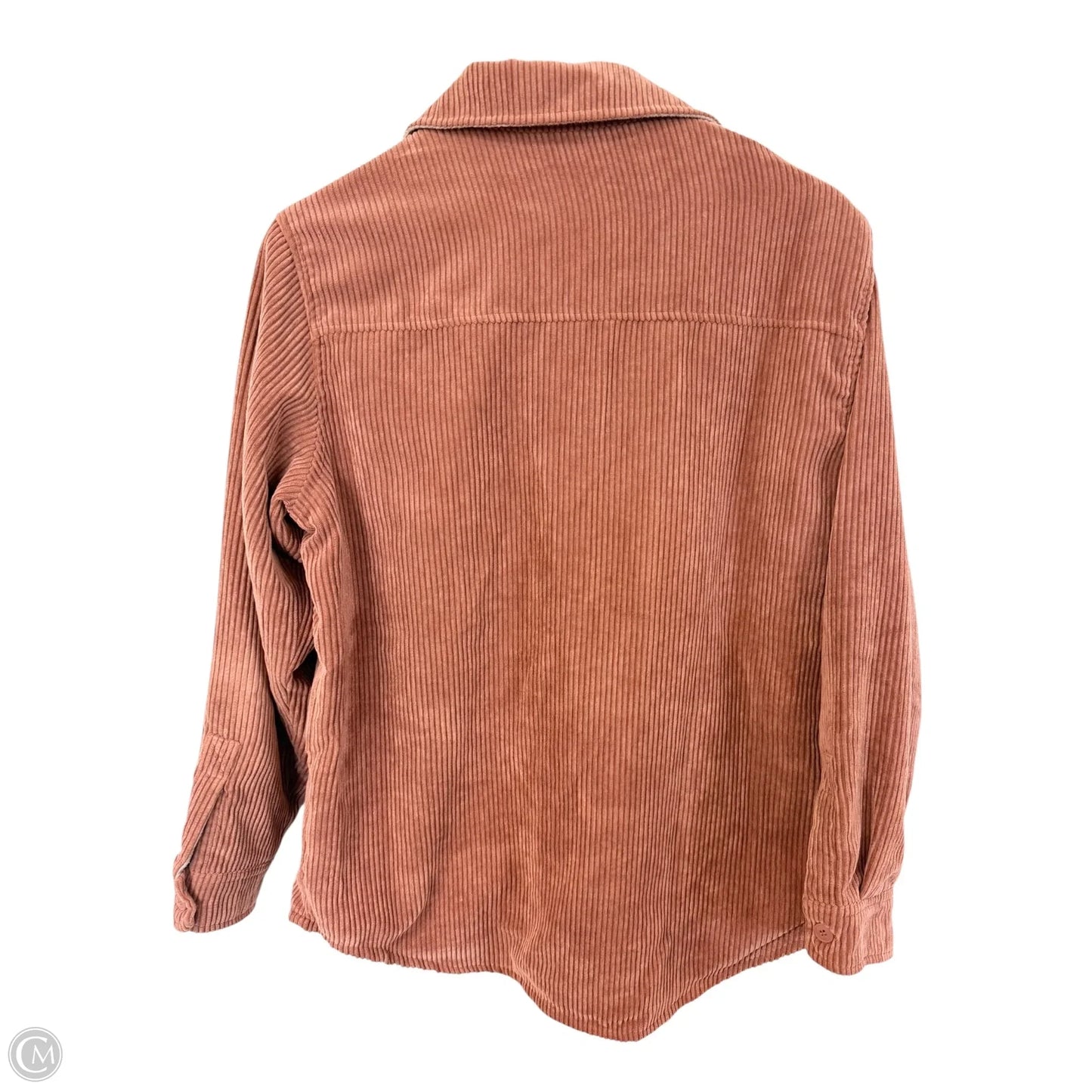 Jacket Shirt By Love Tree In Pink, Size: M