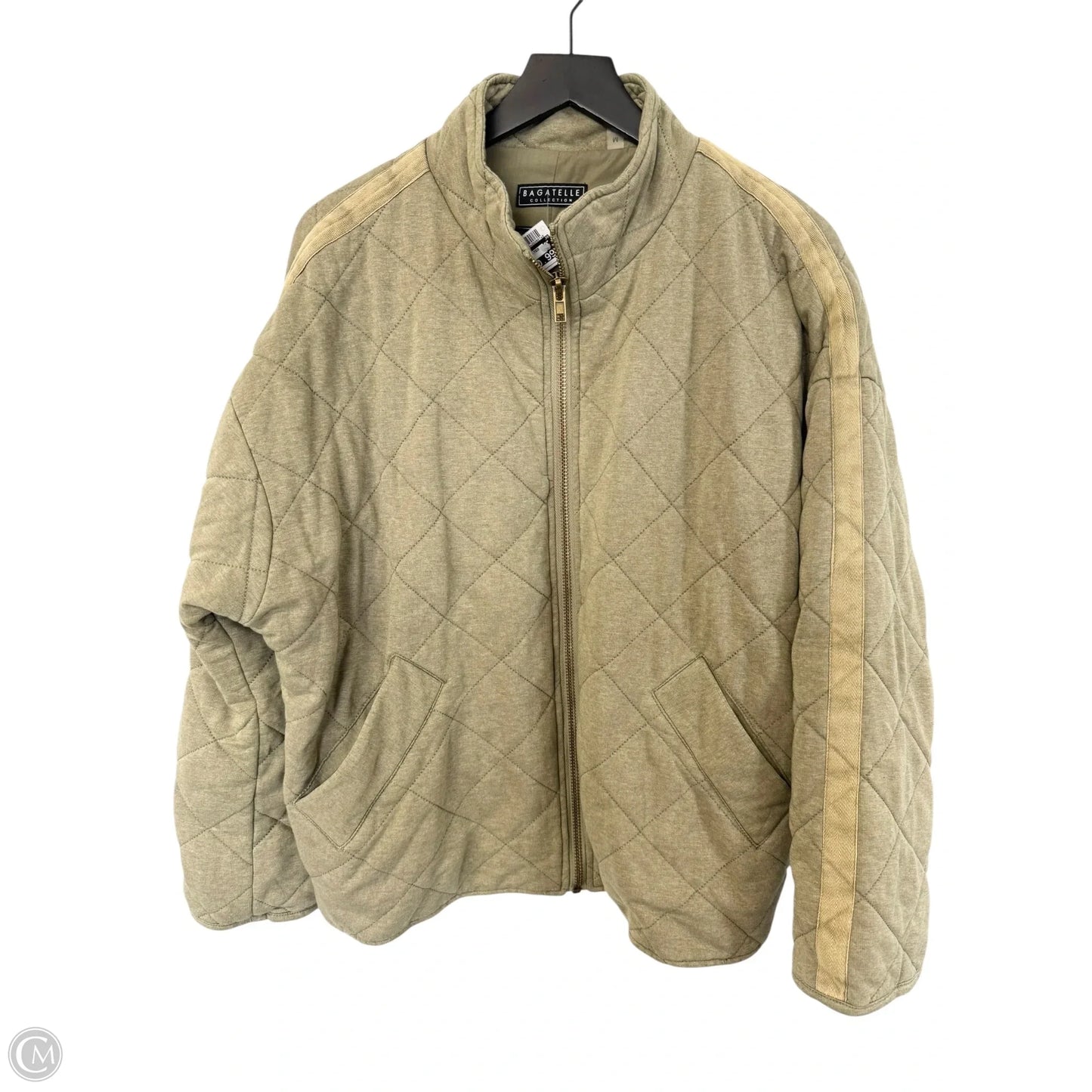 Jacket Puffer & Quilted By Clothes Mentor In Green, Size: M