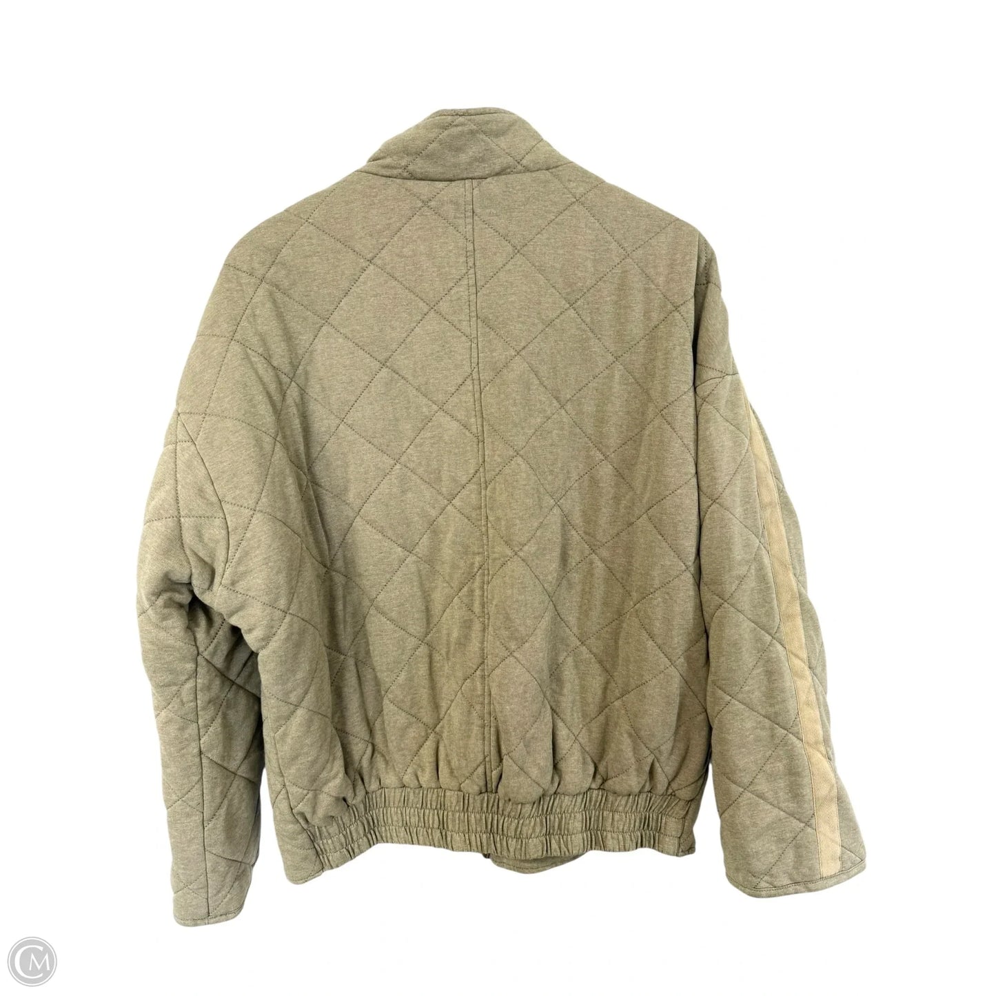 Jacket Puffer & Quilted By Clothes Mentor In Green, Size: M