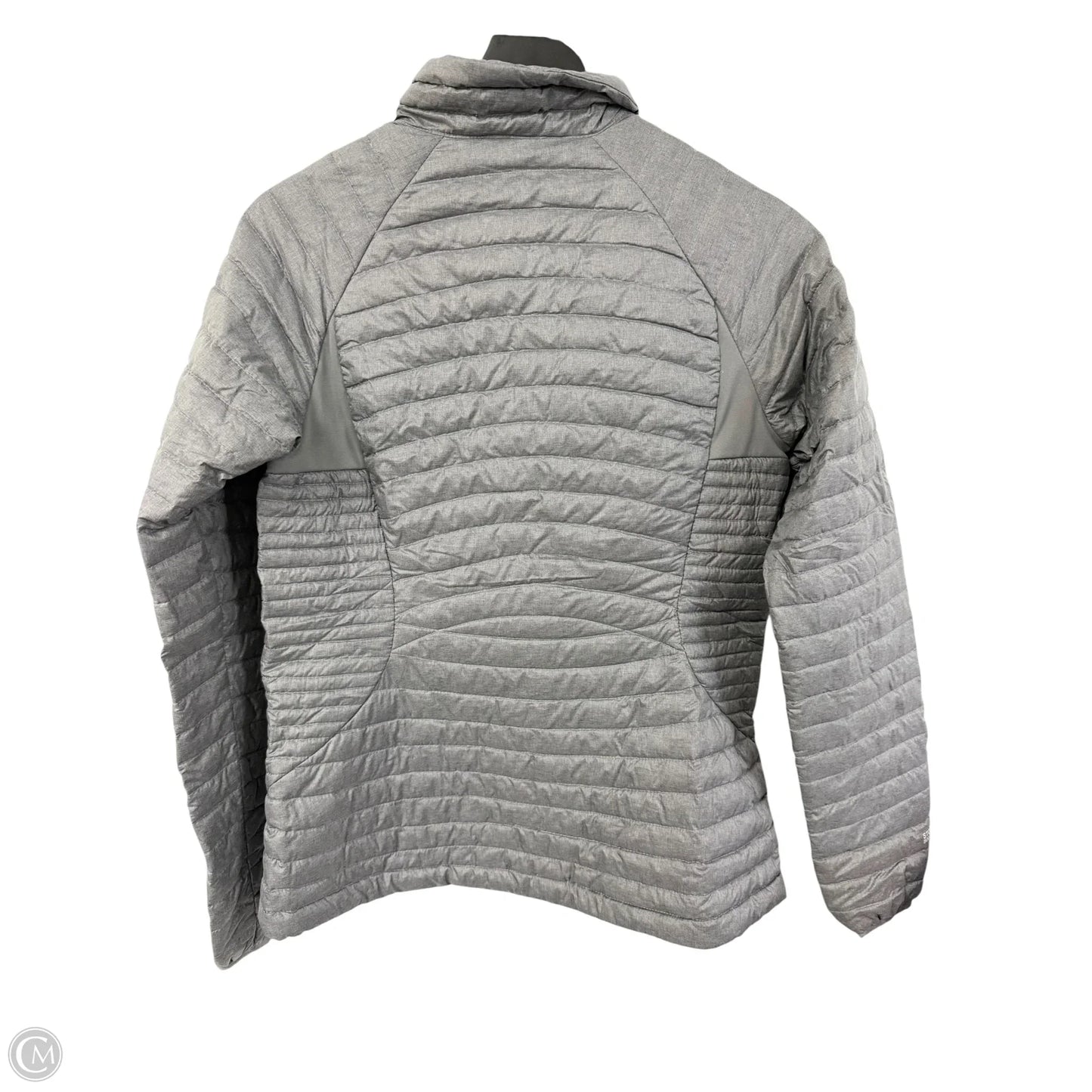 Jacket Puffer & Quilted By Eddie Bauer In Grey, Size: M