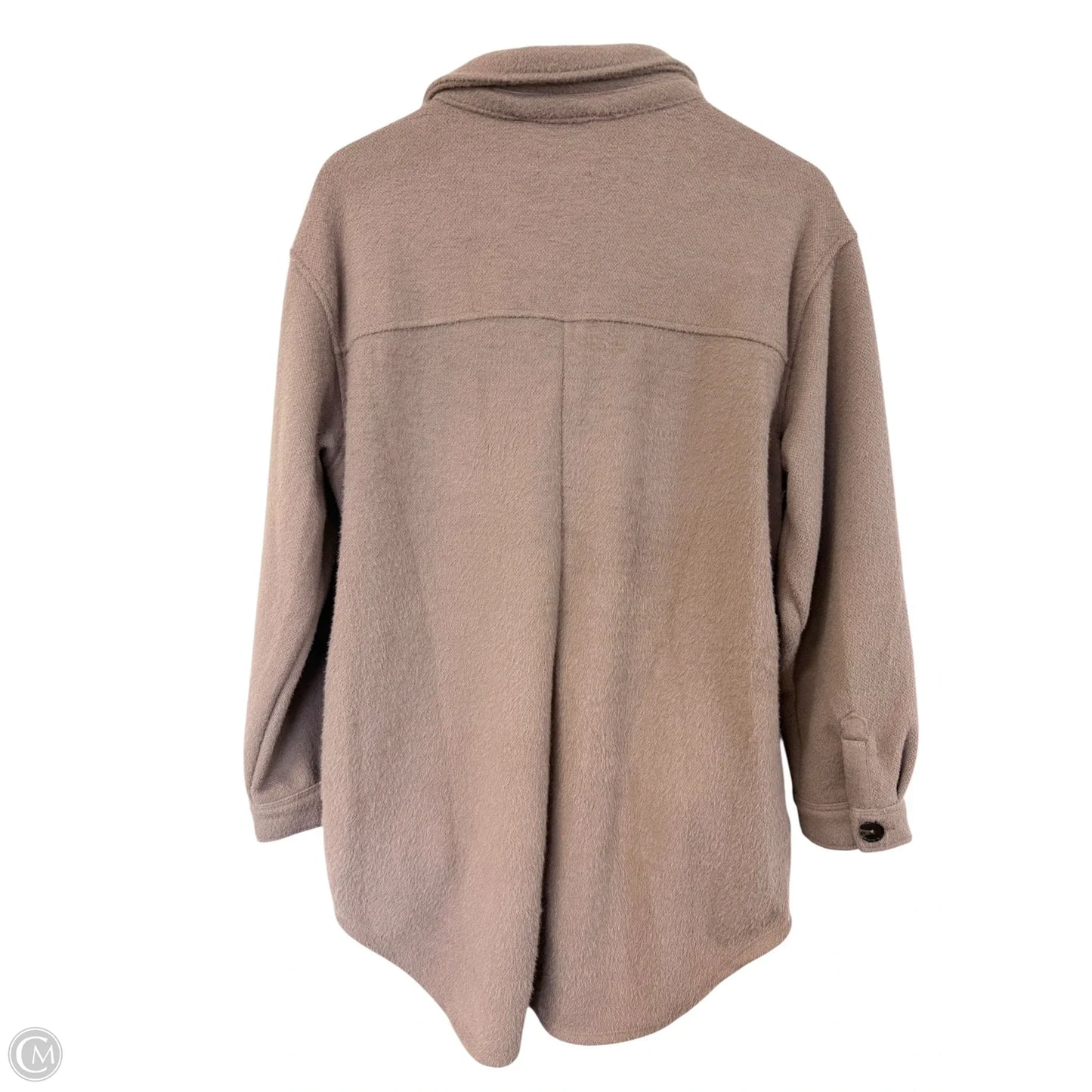 Jacket Shirt By Maurices In Mauve, Size: M