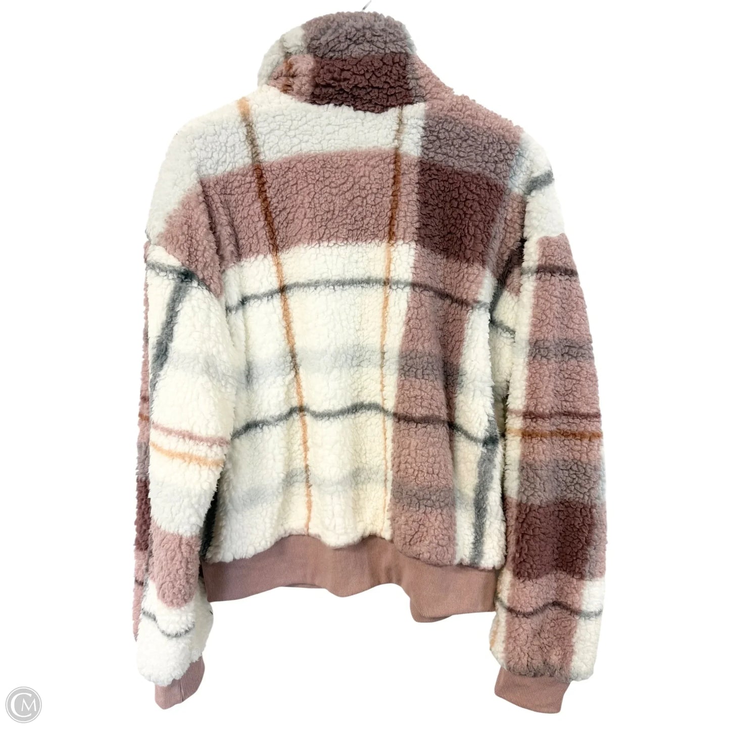 Jacket Faux Fur & Sherpa By Thread And Supply In Multi-colored, Size: Xl