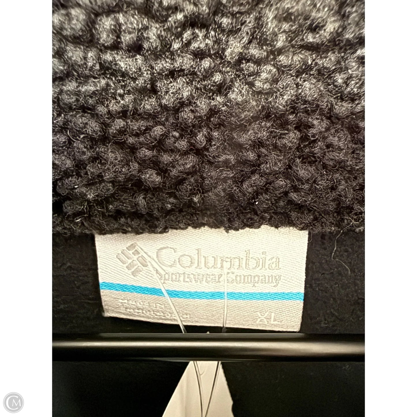 Coat Faux Fur & Sherpa By Columbia In Black, Size: Xl