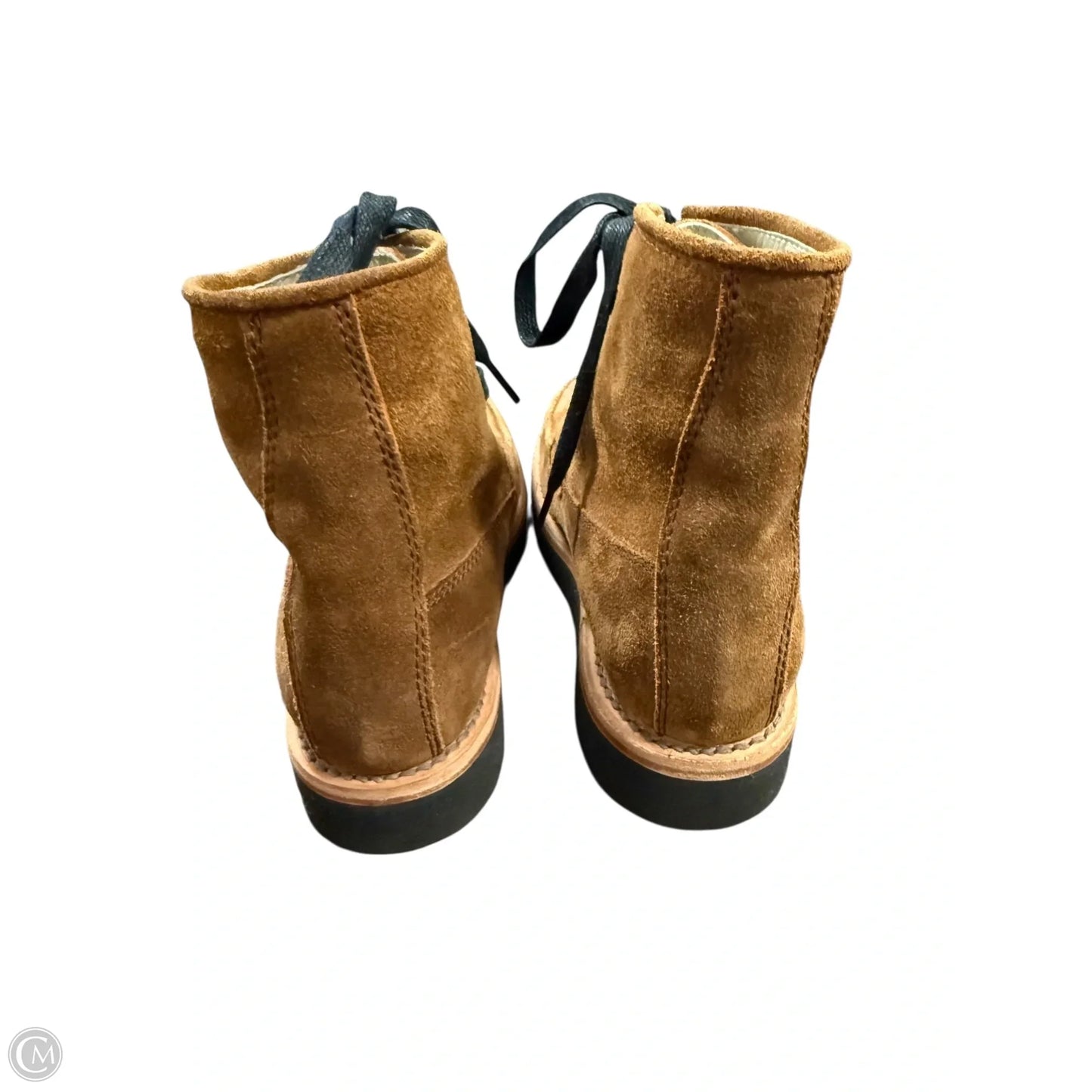Boots Ankle Flats By Cmc In Brown, Size: 6.5