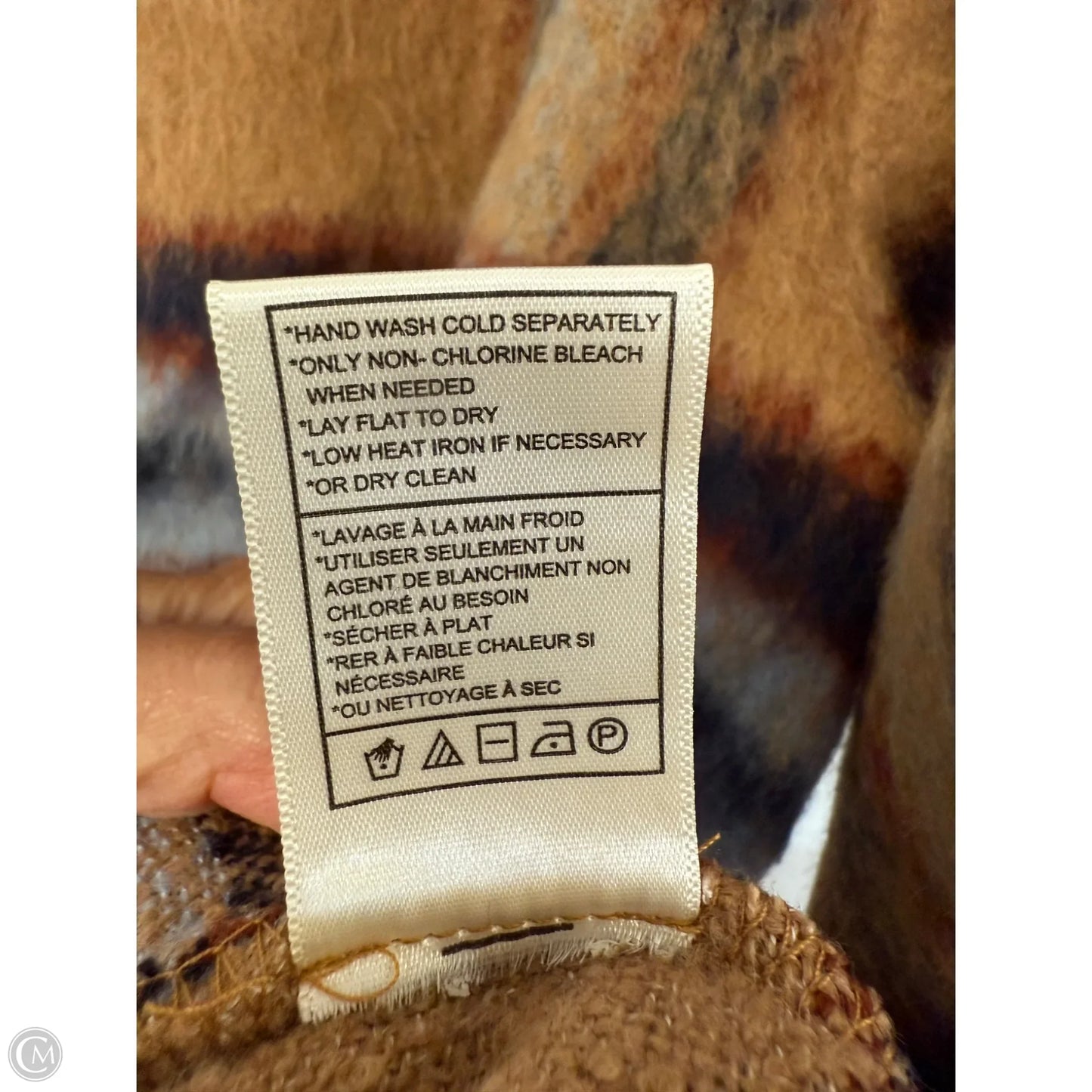 Jacket Other By Steve Madden In Blue & Brown, Size: M