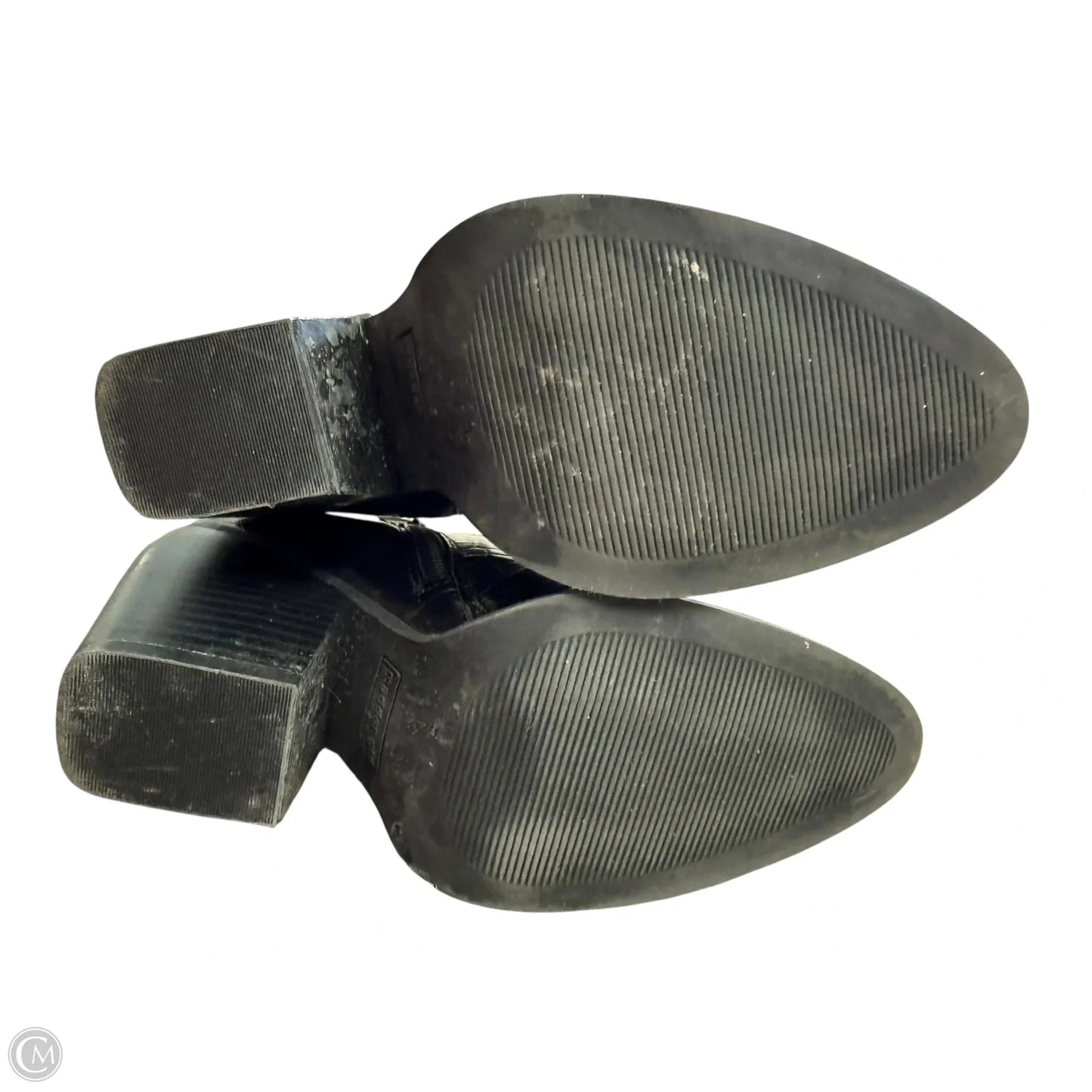 Boots Ankle Heels By Madden Girl In Black, Size: 7.5