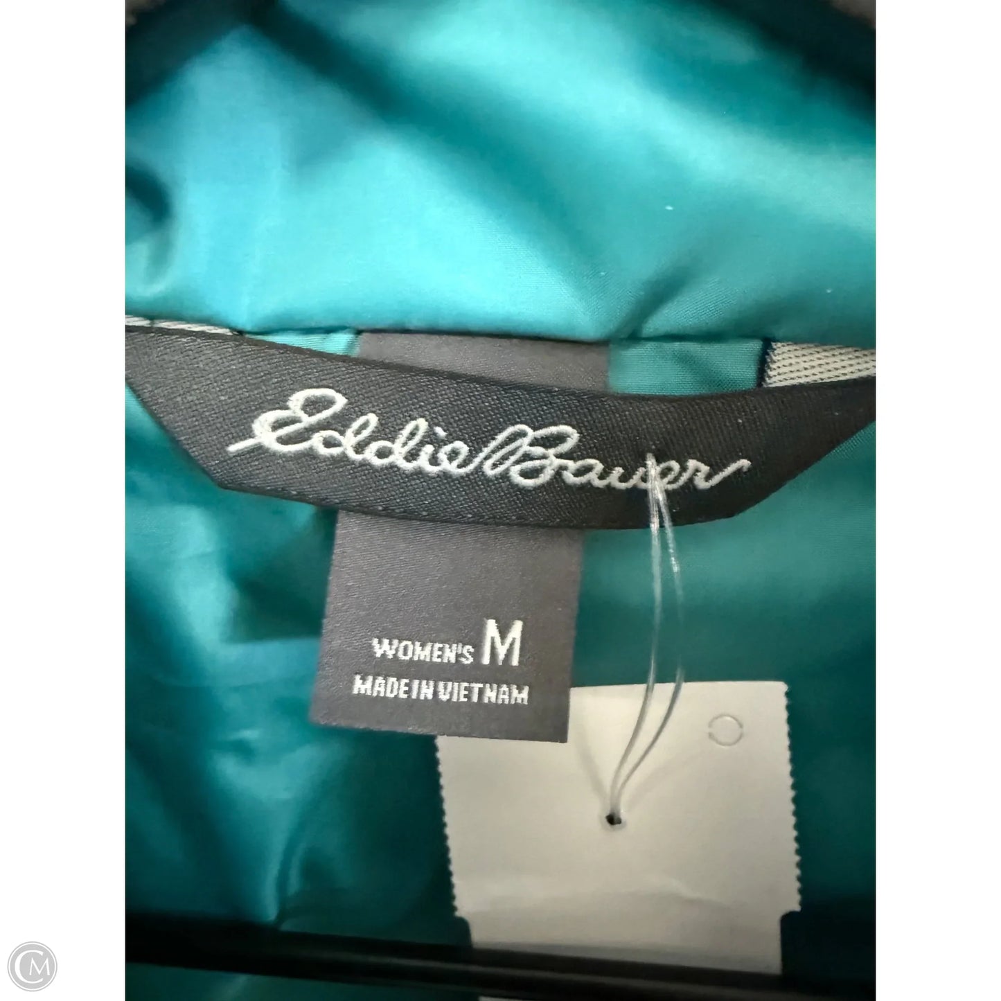 Vest Puffer & Quilted By Eddie Bauer In Multi-colored, Size: M