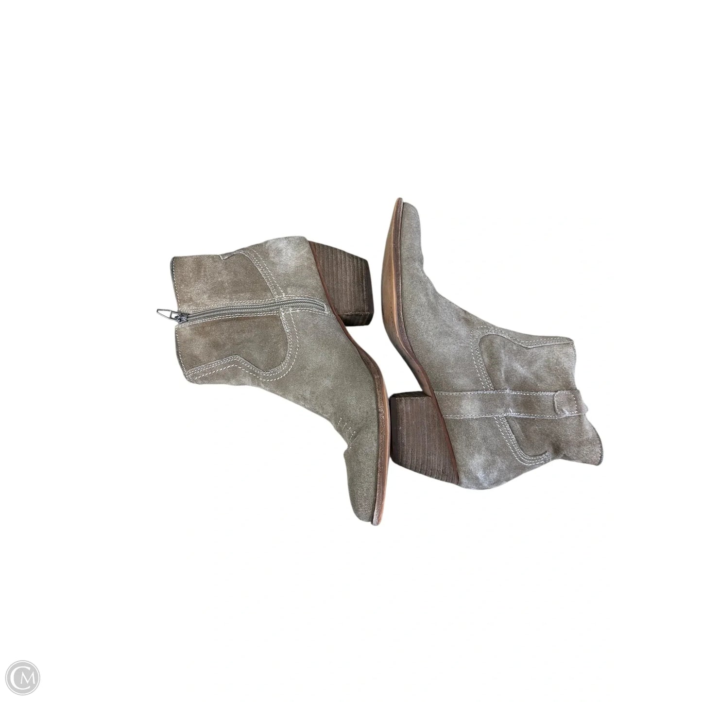 Boots Ankle Heels By Dolce Vita In Brown, Size: 8.5