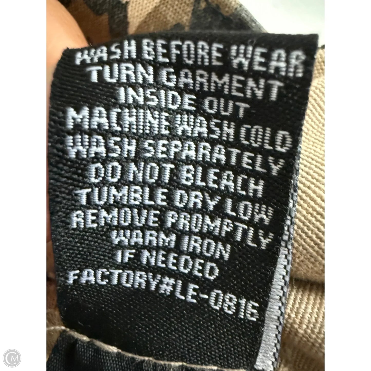 Jacket Denim By D Jeans In Leopard Print, Size: 1x