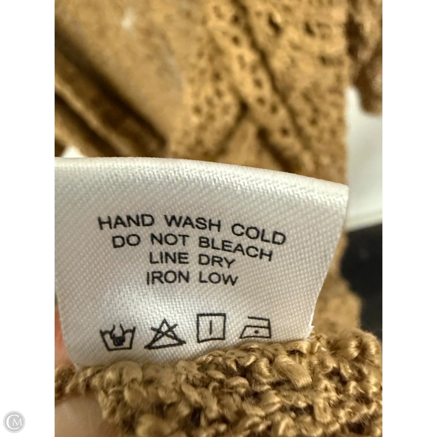 Sweater Cardigan By Cmc In Brown, Size: 1x