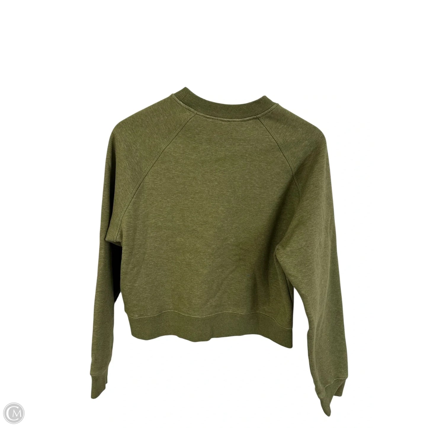 Sweatshirt Crewneck By Fabletics In Green, Size: M