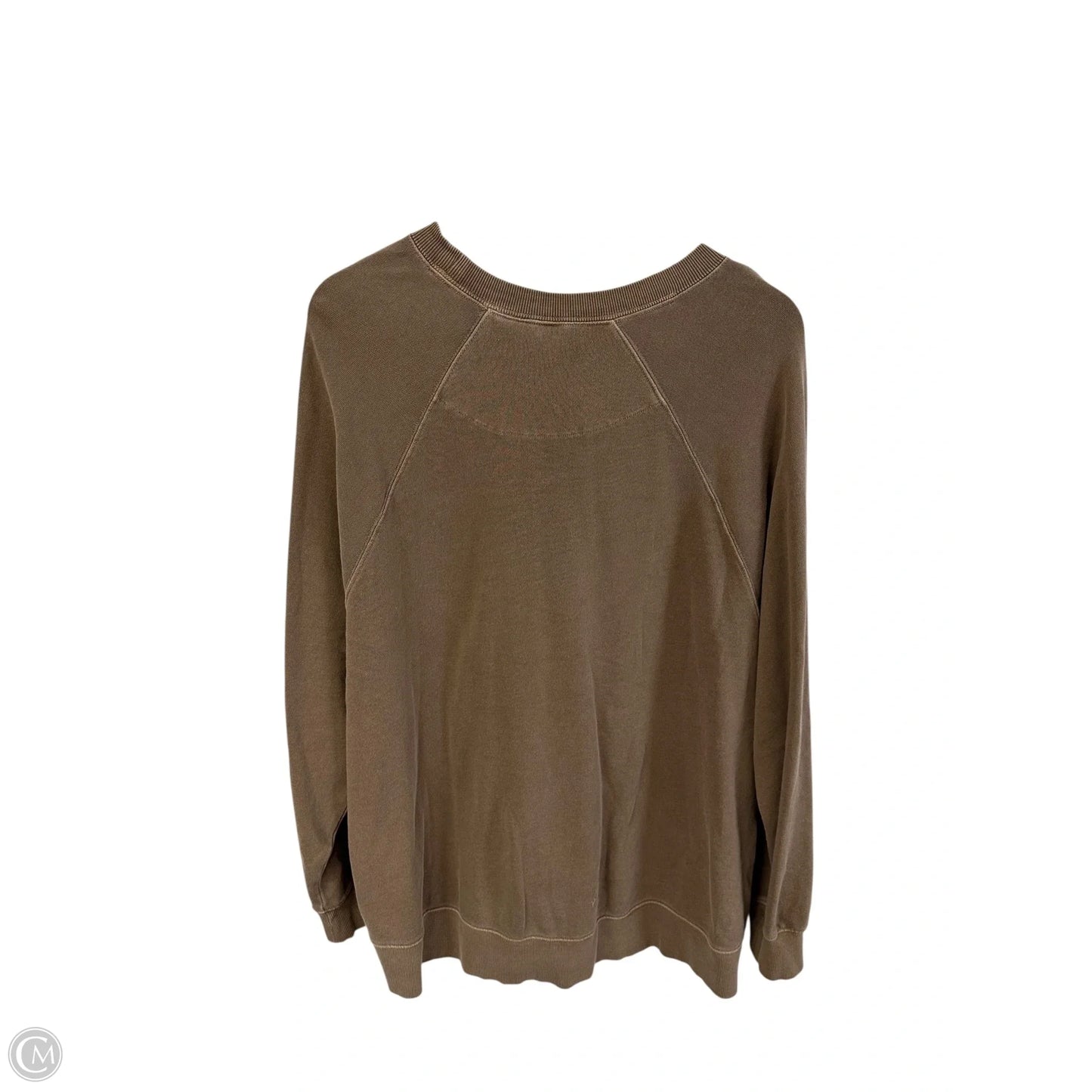 Sweatshirt Crewneck By Old Navy In Brown, Size: L