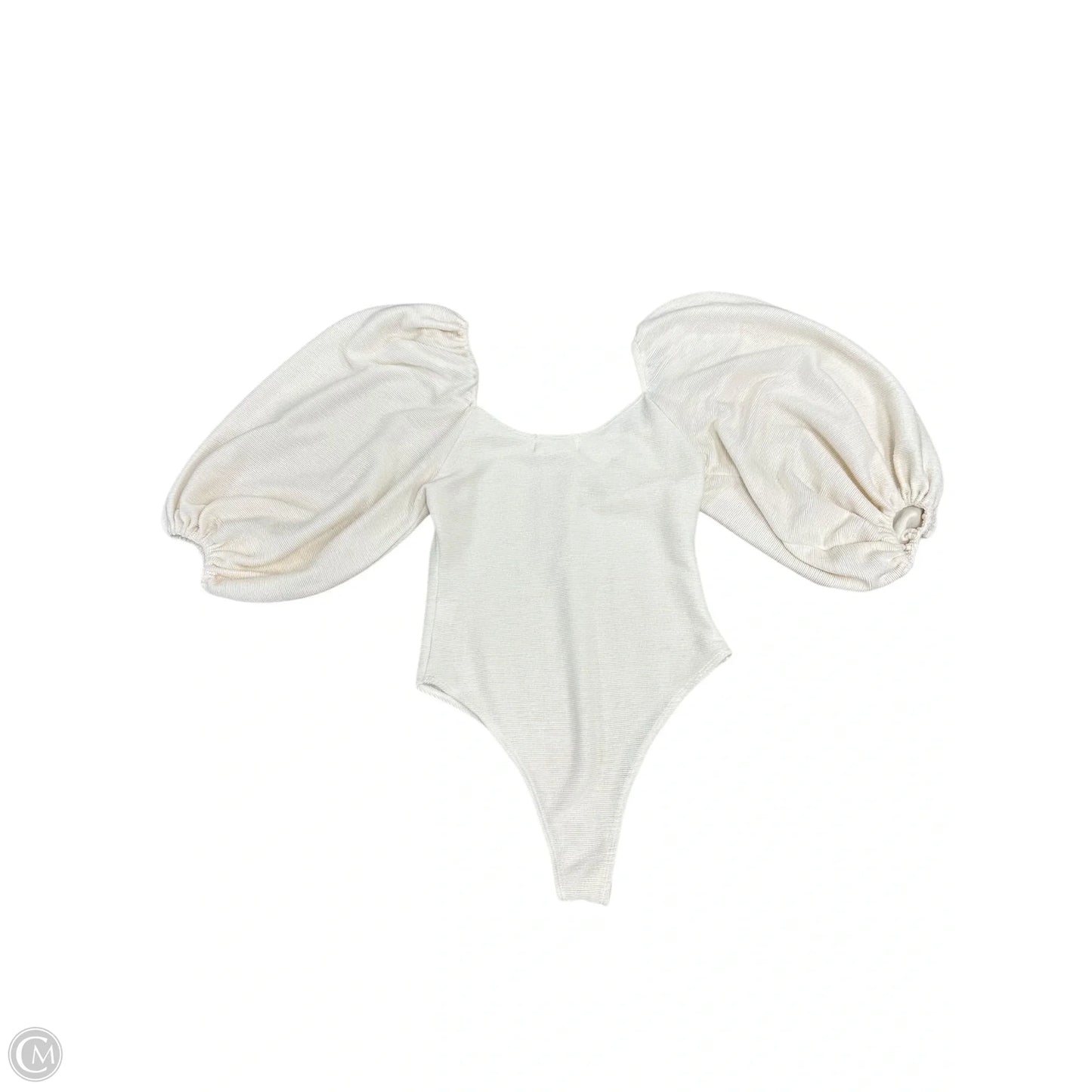 Bodysuit By Bucketlist In Cream, Size: M