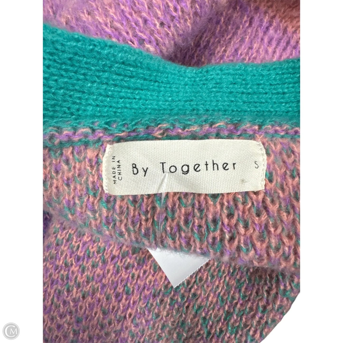 Sweater Cardigan By By Together In Multi-colored, Size: S