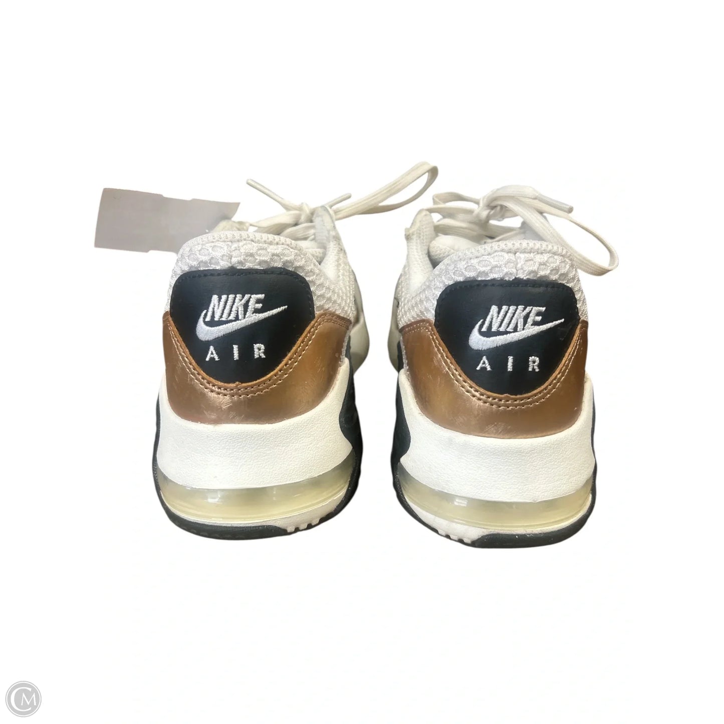 Shoes Athletic By Nike In Black & Gold, Size: 7.5