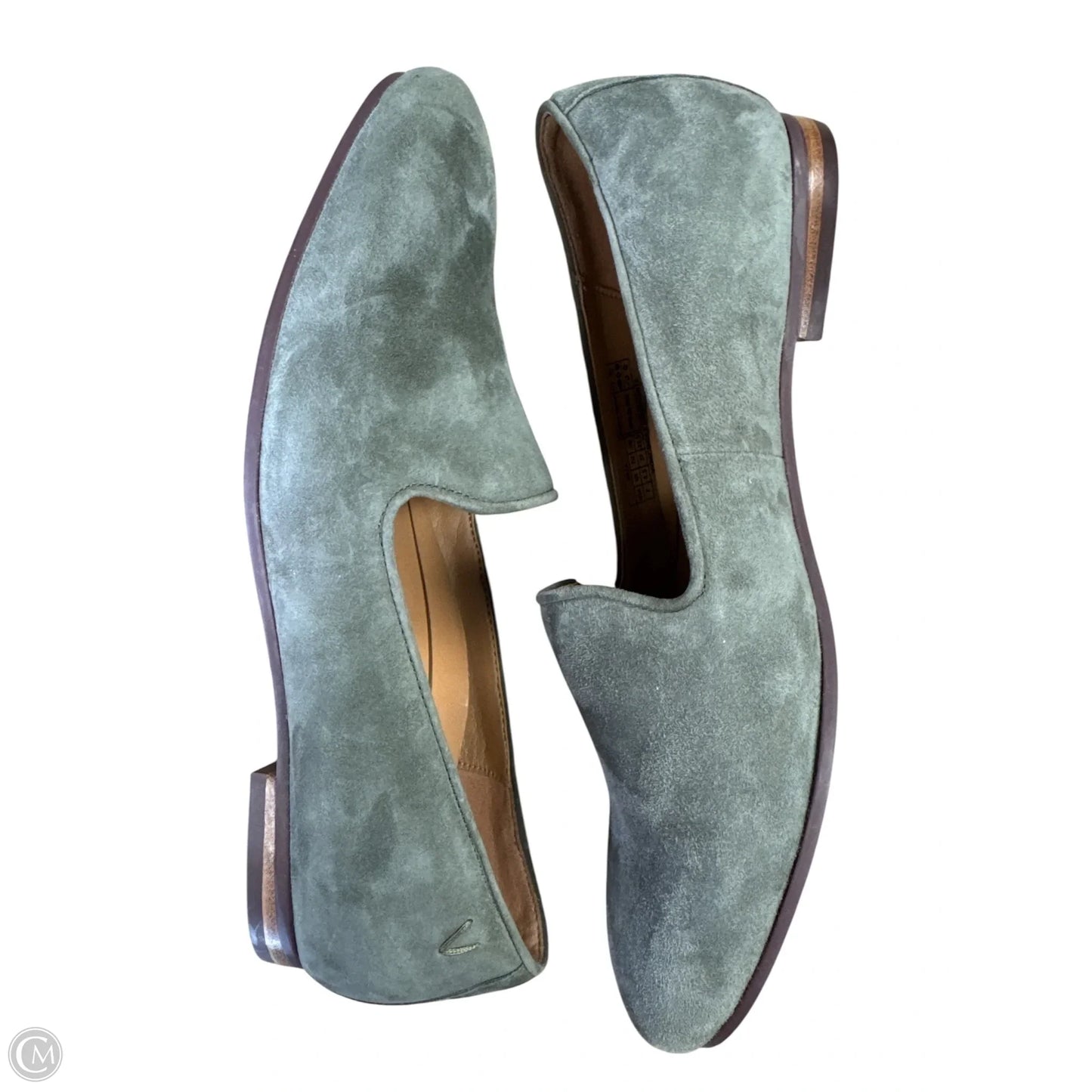 Shoes Flats By Vionic In Green, Size: 7