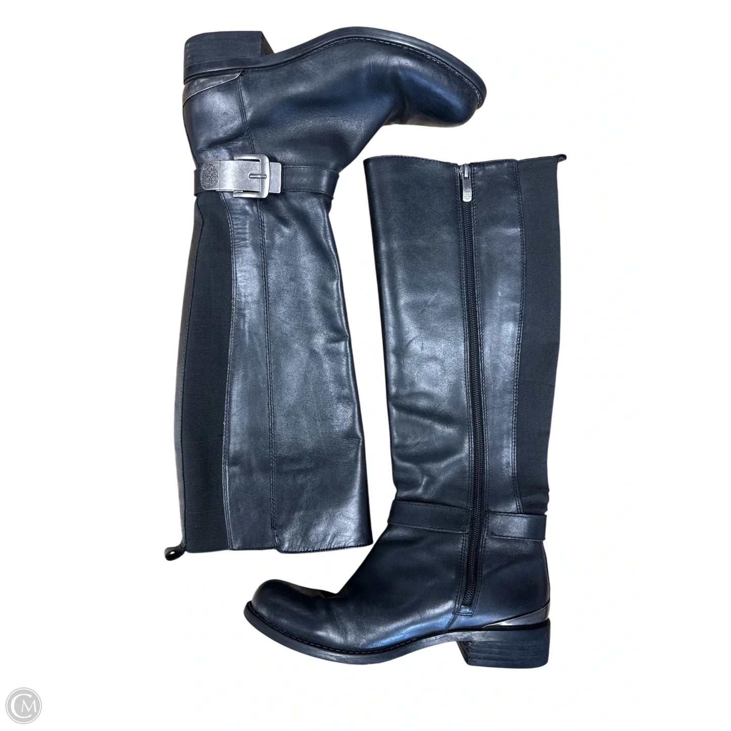 Boots Knee Flats By Vince Camuto In Black, Size: 7