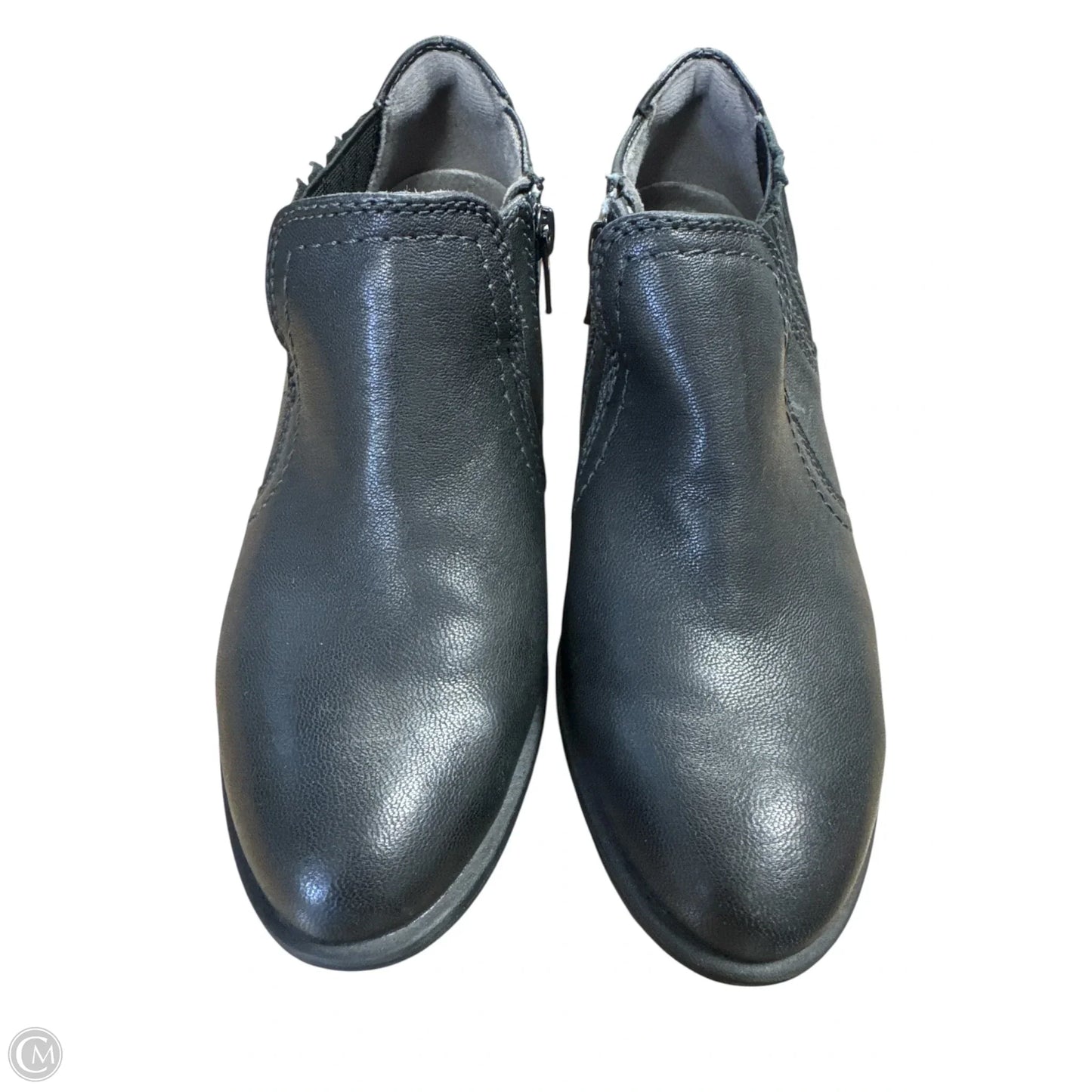 Boots Ankle Flats By Earth In Black, Size: 6.5