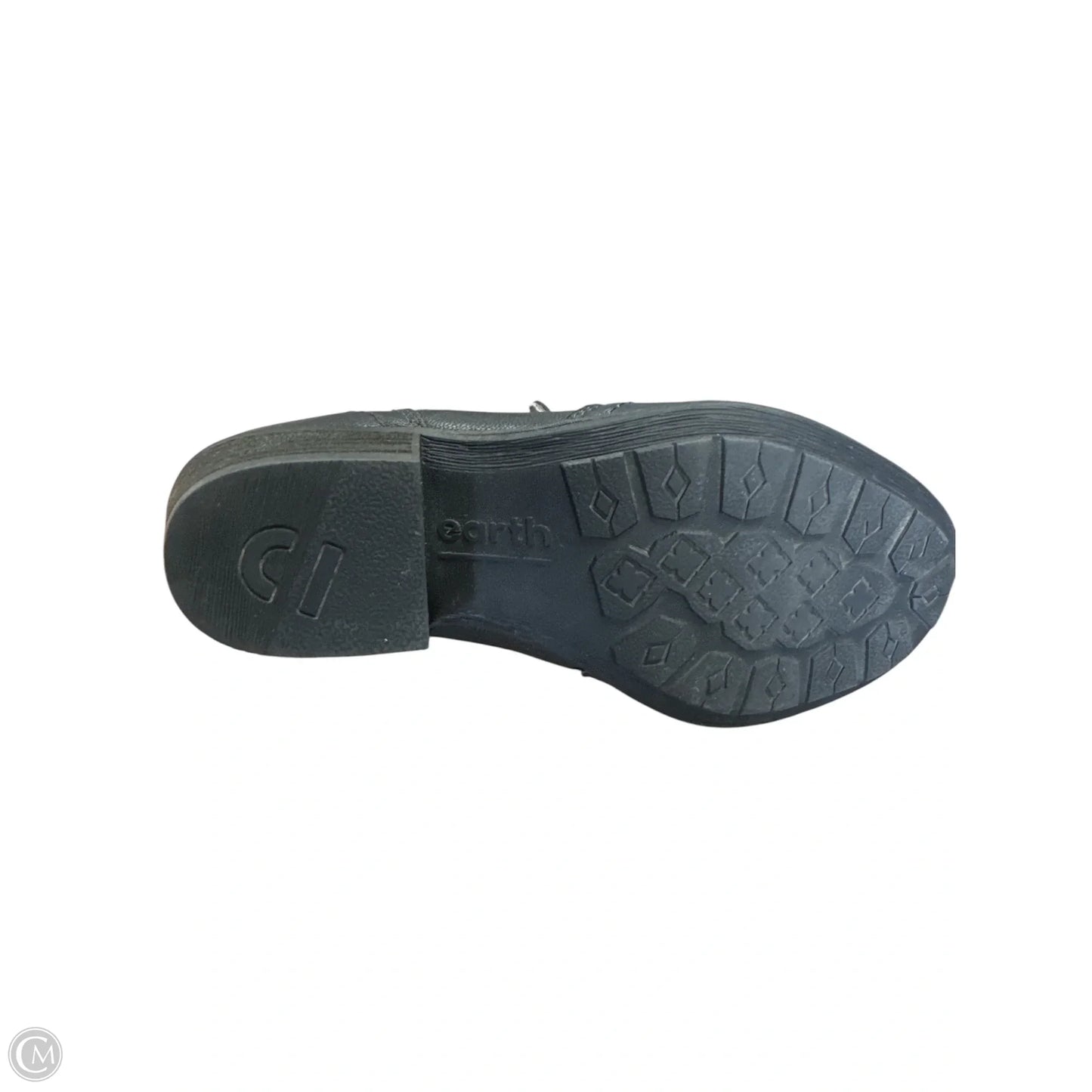 Boots Ankle Flats By Earth In Black, Size: 6.5