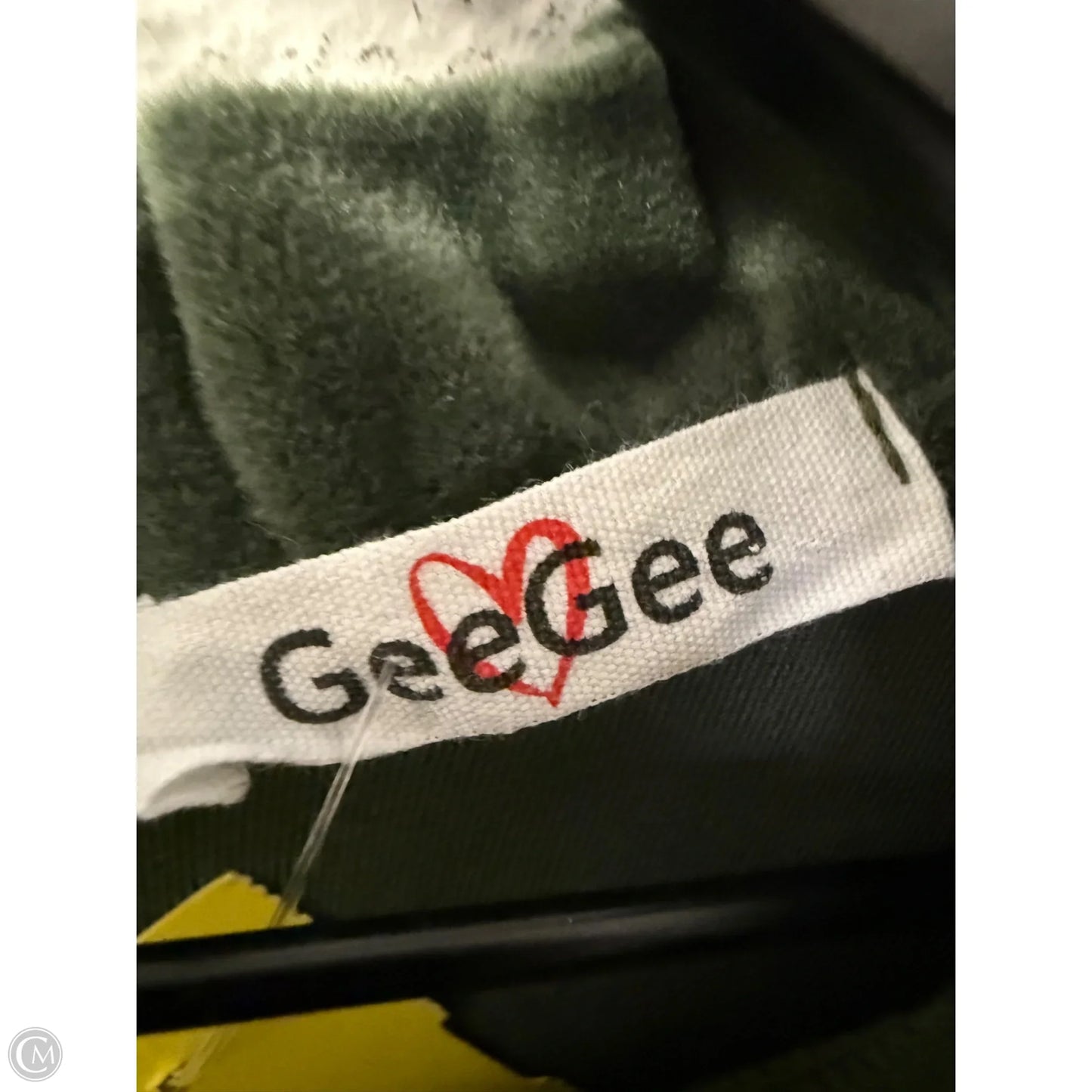 Top Short Sleeve By Geegee In Green, Size: 3x