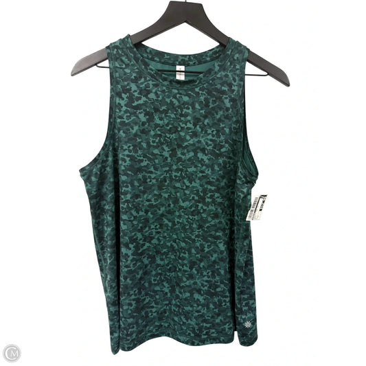 Athletic Tank Top By Athleta In Green, Size: M