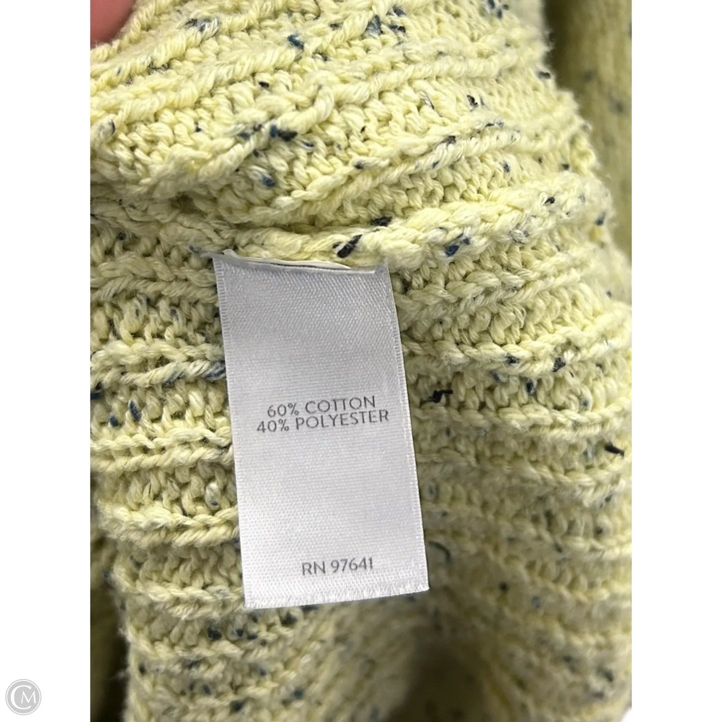 Sweater By J. Jill In Yellow, Size: M