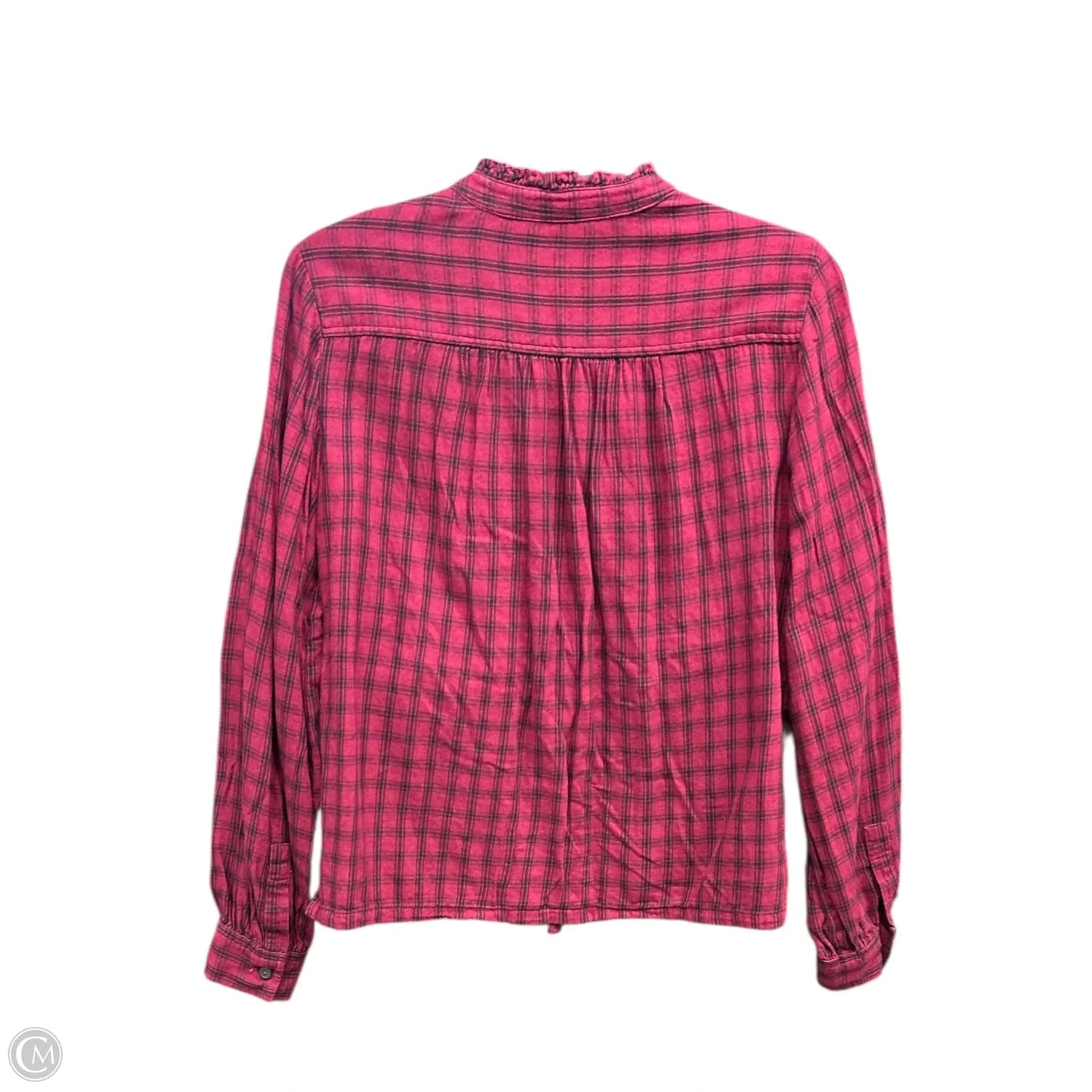 Top Long Sleeve By Gap In Black & Red, Size: Xs