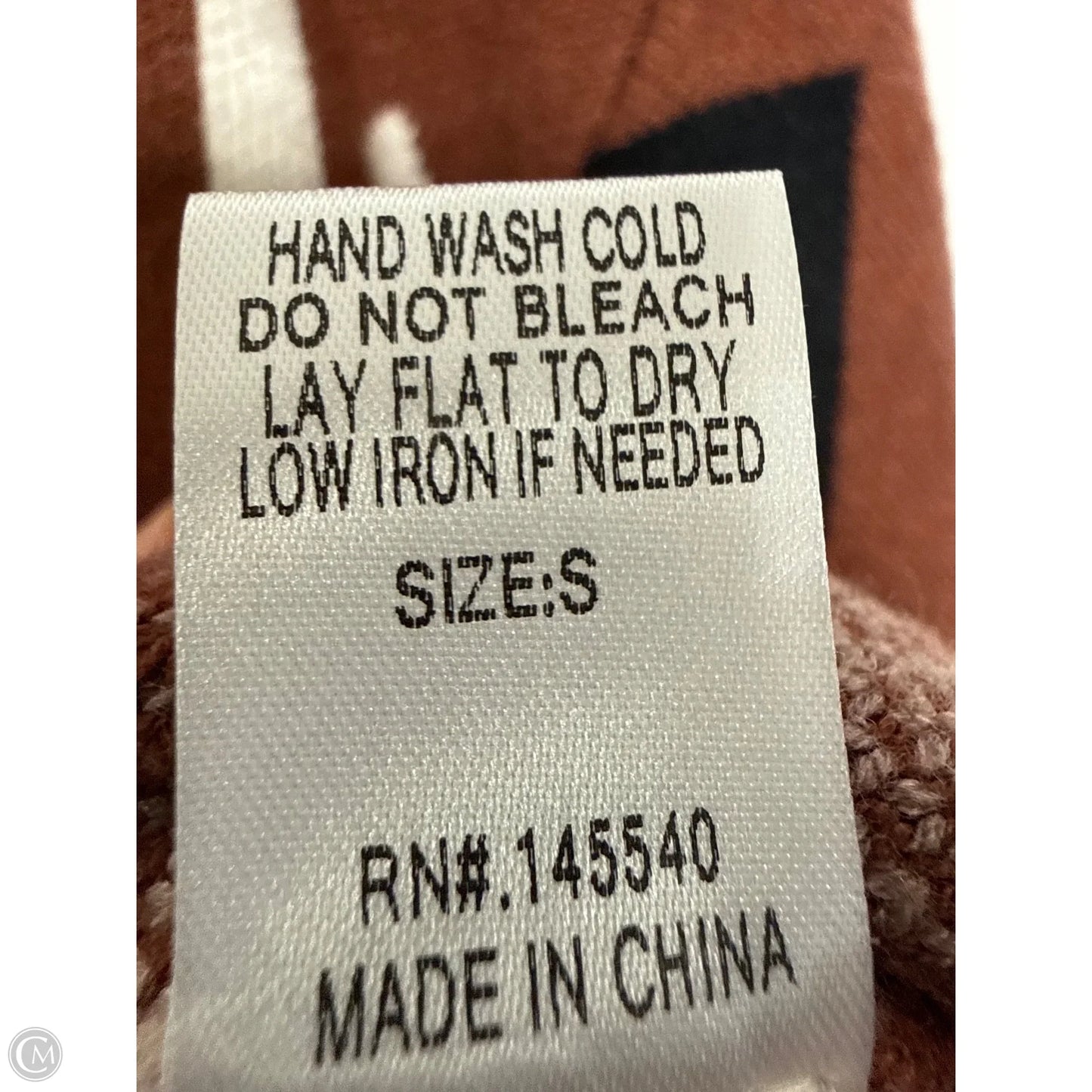 Sweater By Vanilla Bay In Black & Brown, Size: S