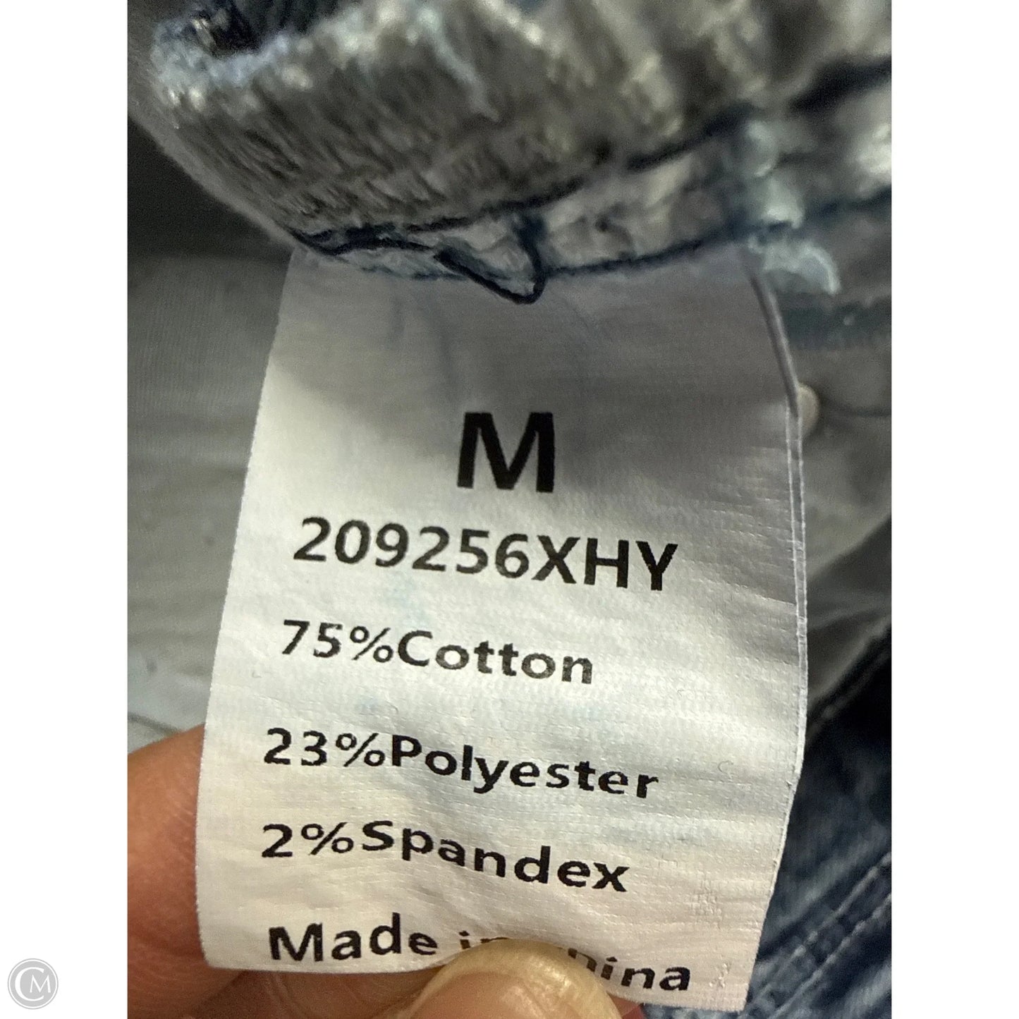 Jeans Wide Leg By Clothes Mentor In Blue Denim, Size: M