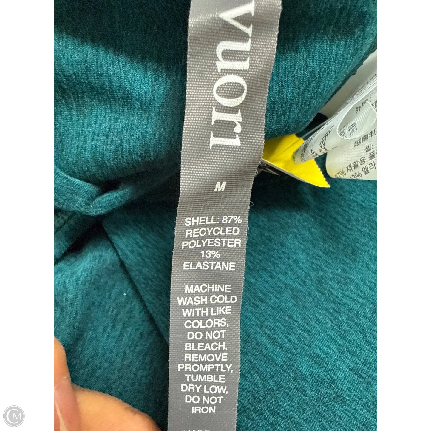 Athletic Leggings By Vuori In Green, Size: M