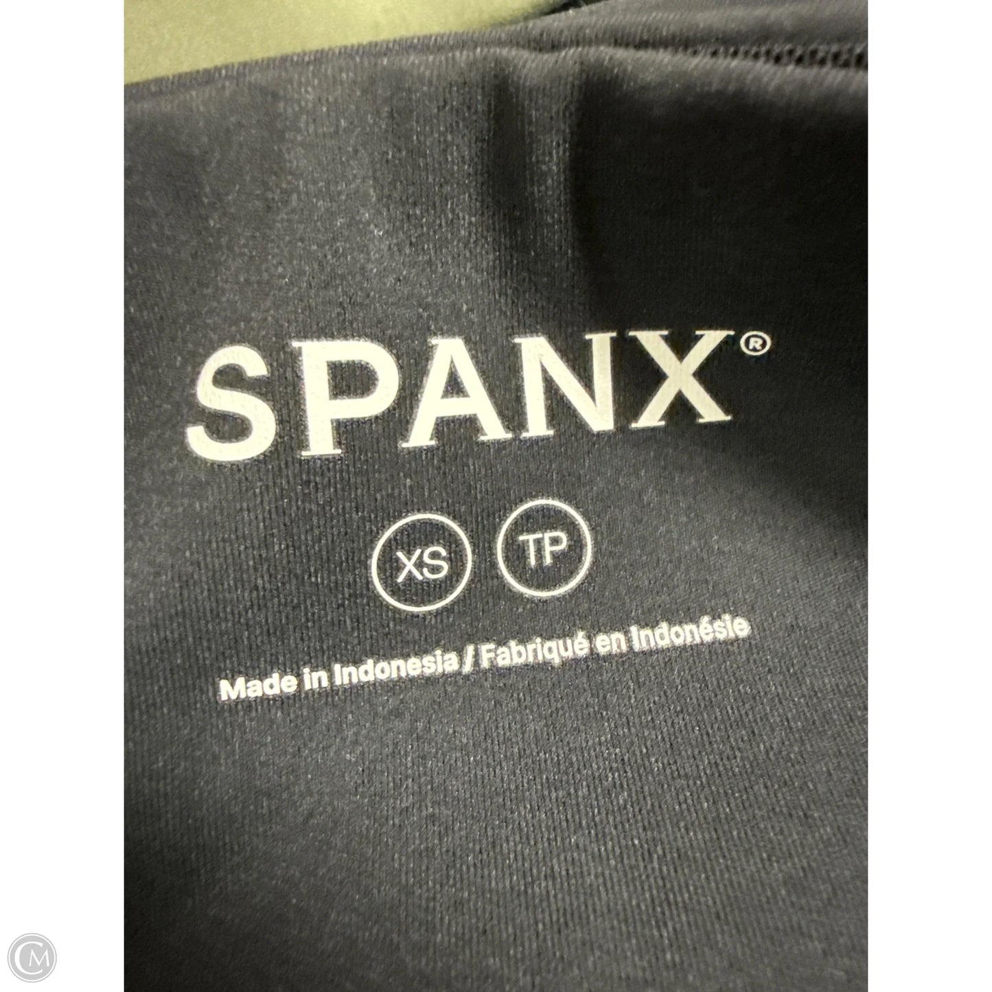 Athletic Leggings By Spanx In Black, Size: Xs