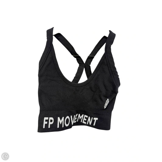 Athletic Bra By Free People In Black, Size: Xs