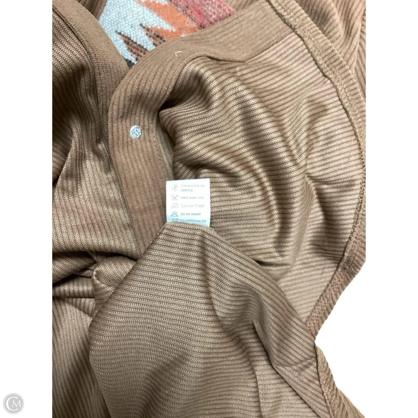 Jacket Shirt By Cme In Multi-colored, Size: Xl