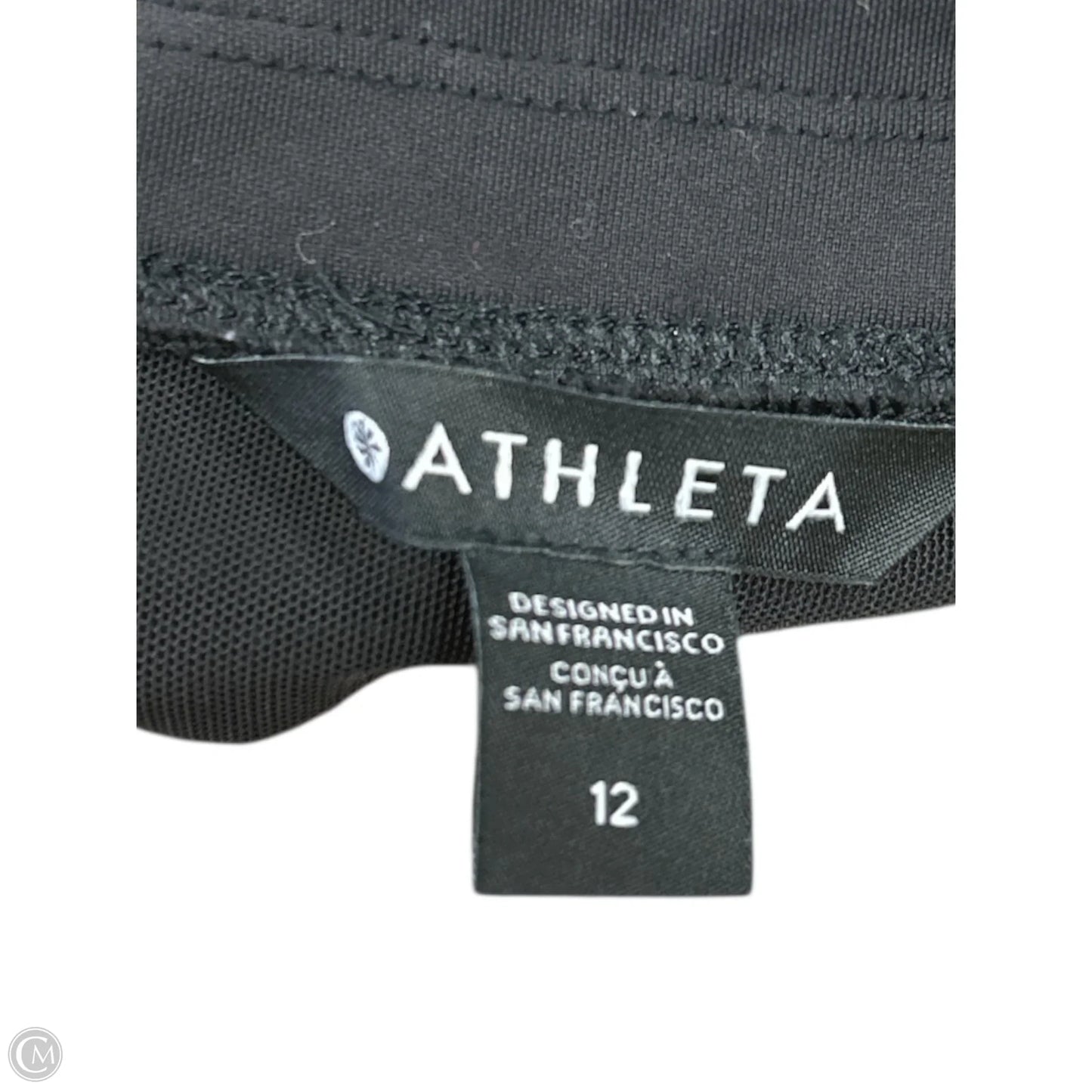 Athletic Pants By Athleta In Black, Size: 12